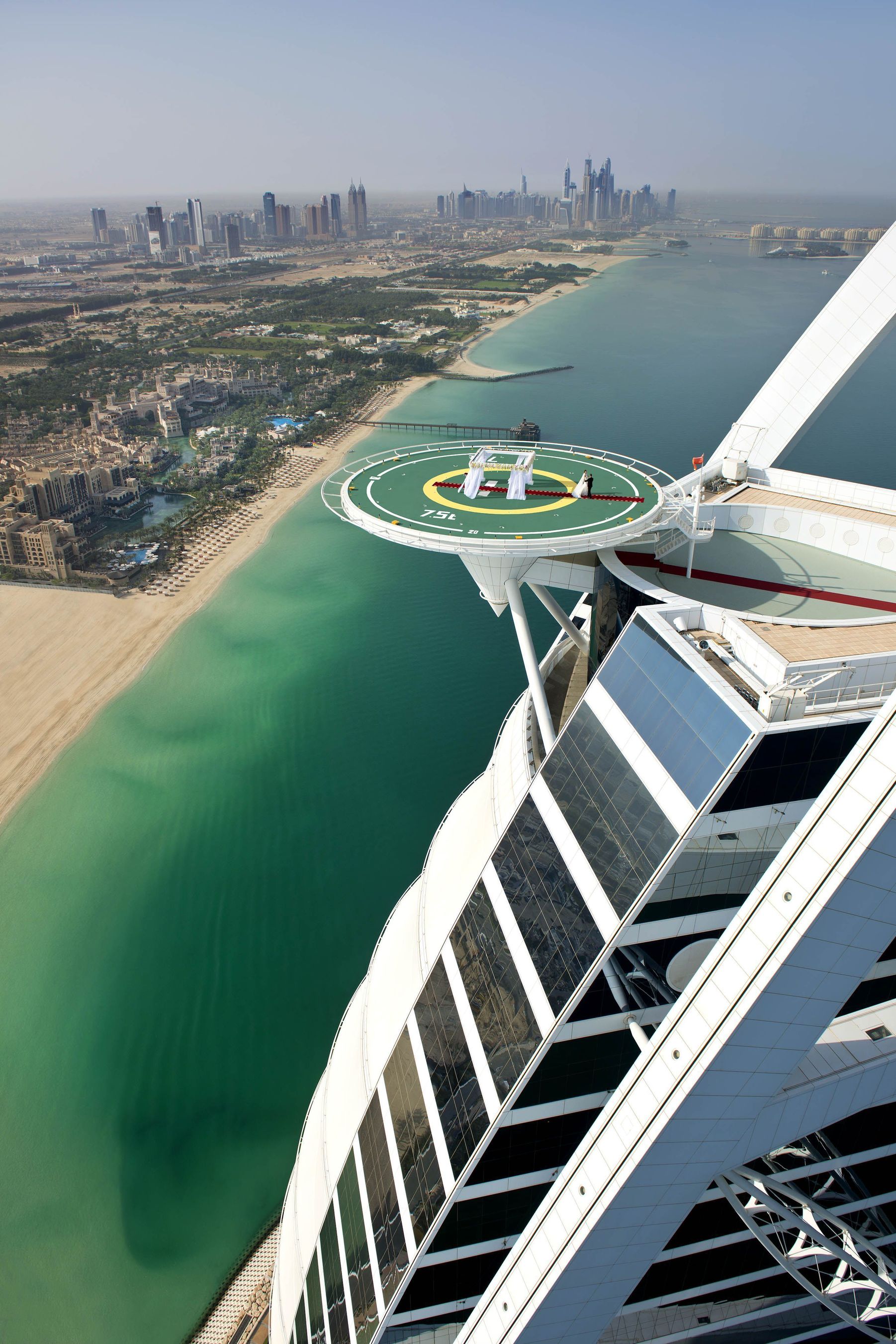 Burj Al Arab Unveils its Wedding in the Skies, 212 Metres Above the Arabian Gulf (PRNewsFoto/Burj Al Arab)