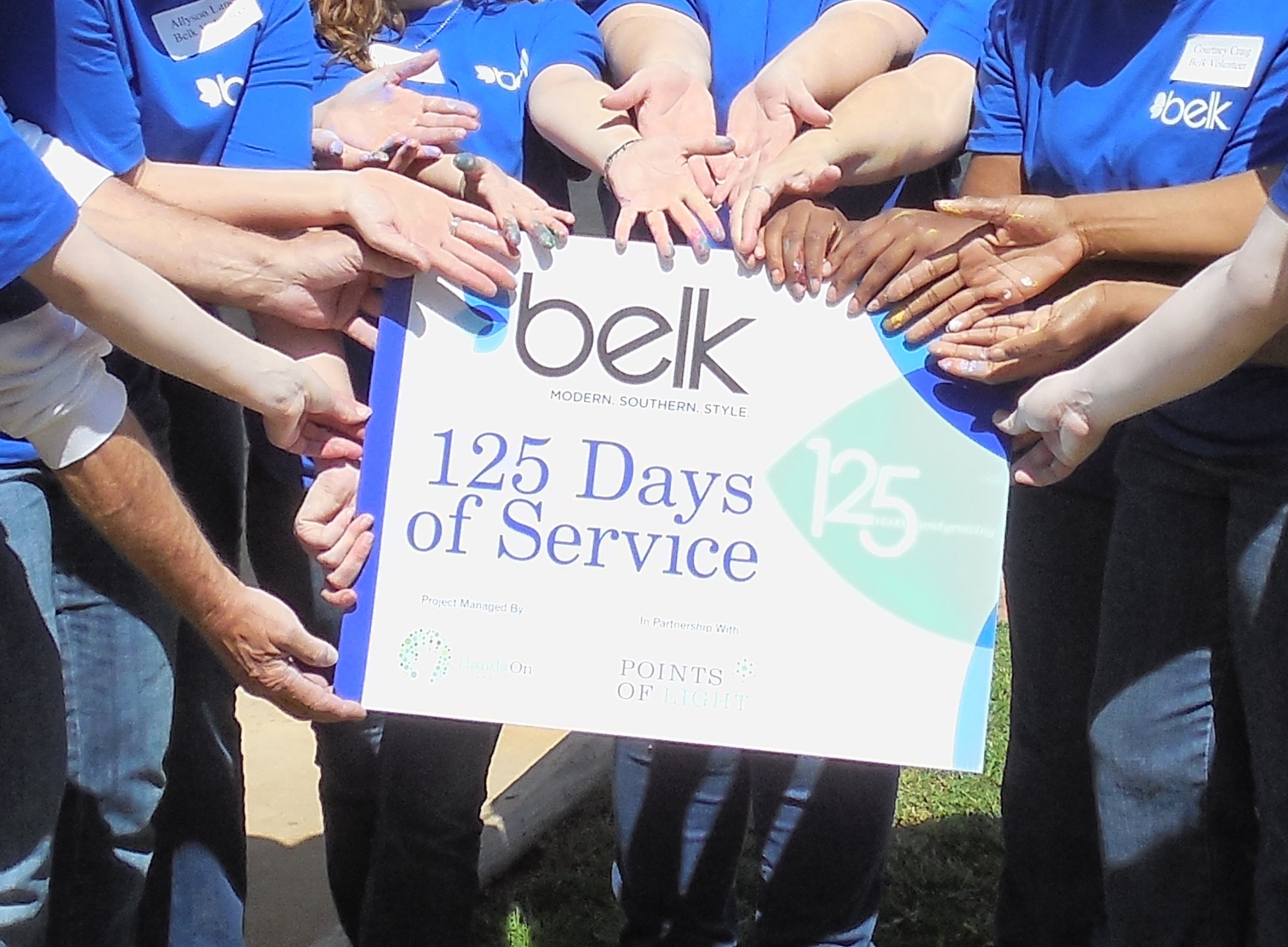 125 Days of Service (PRNewsFoto/Belk, Inc.)