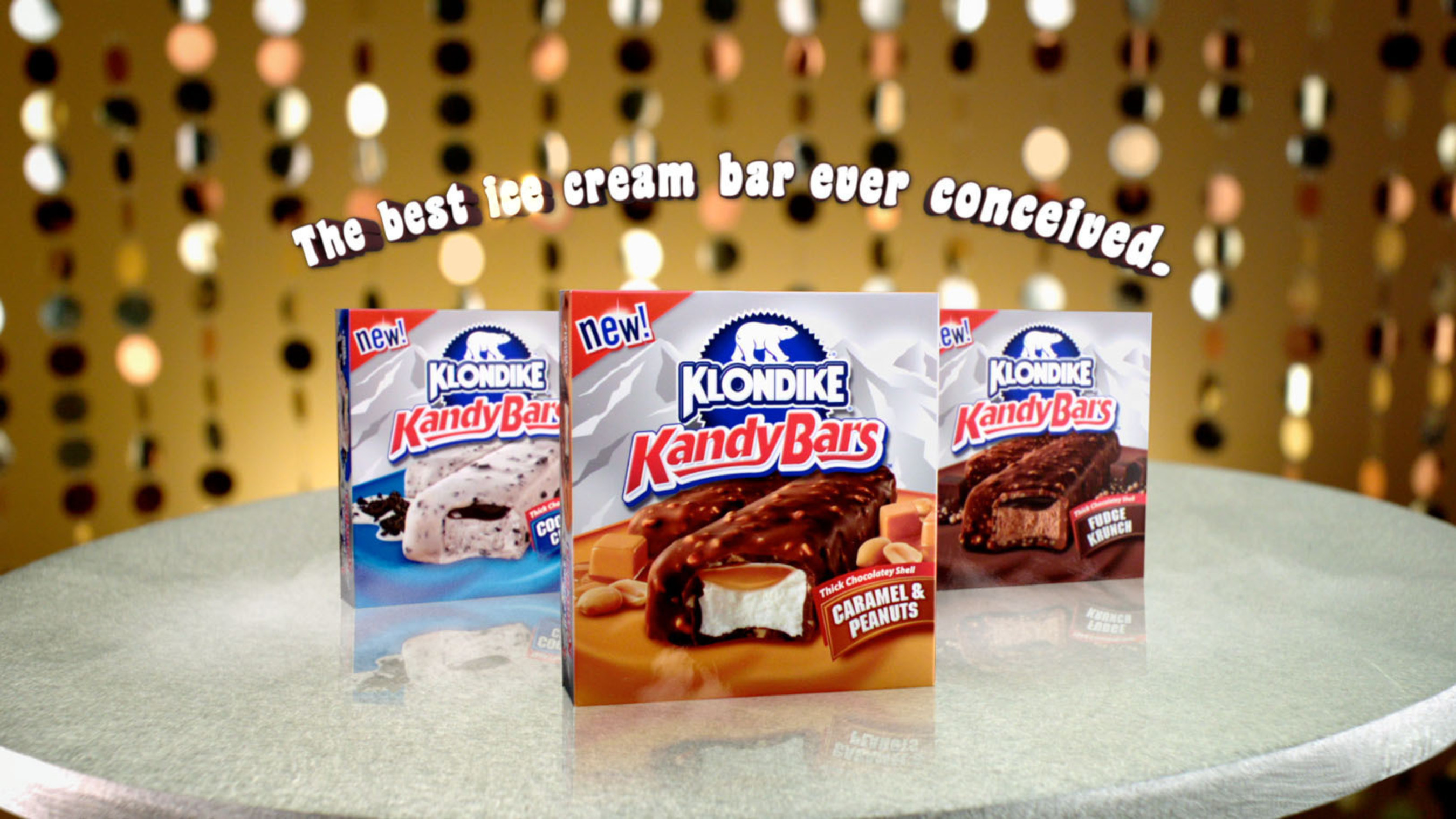 KLONDIKE(R) INTRODUCES THE BEST ICE CREAM BAR EVER CONCEIVED! (PRNewsFoto/Unilever) (PRNewsFoto/UNILEVER)