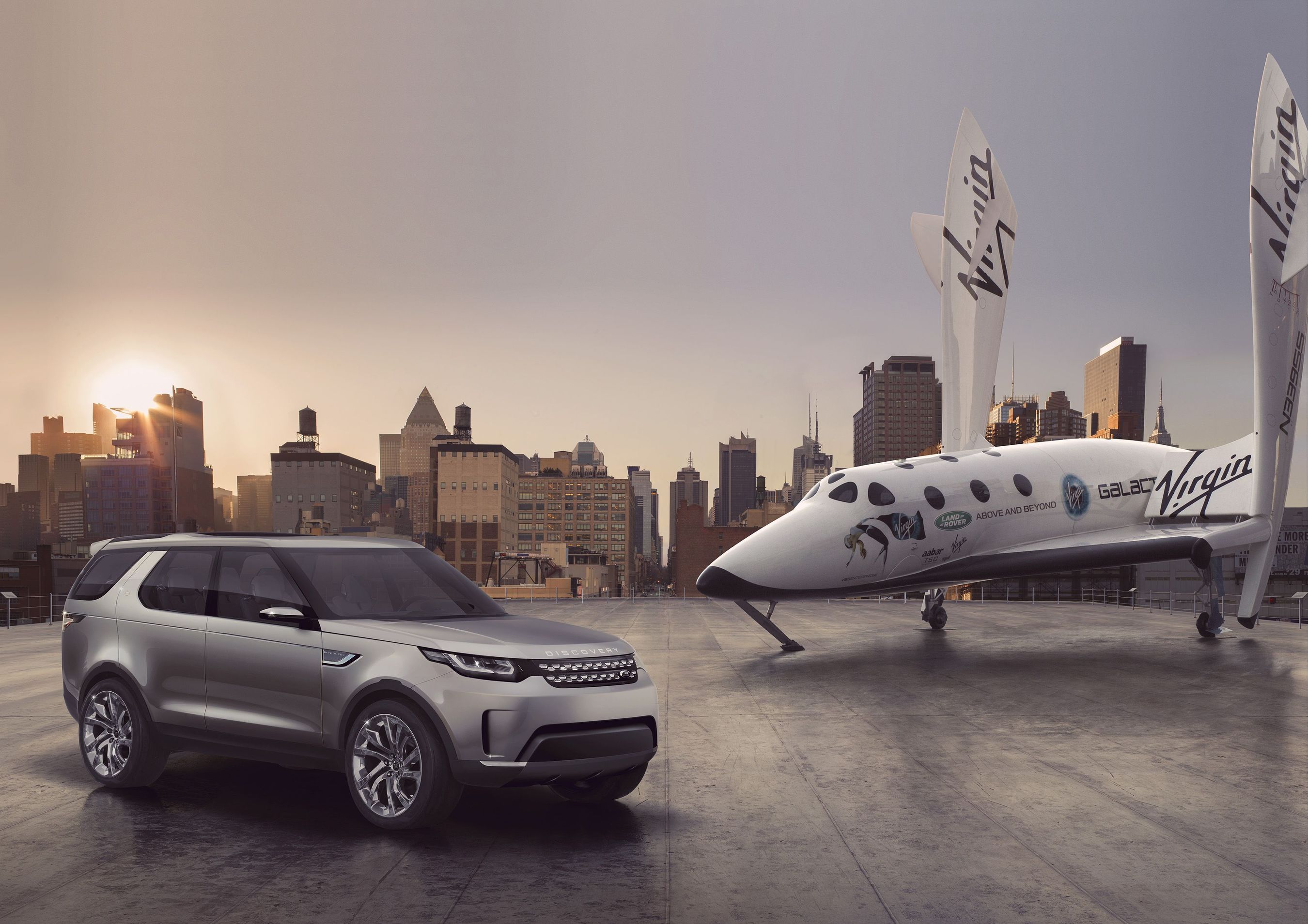 Land Rover today revealed its Discovery Vision Concept SUV in New York (PRNewsFoto/Land Rover)