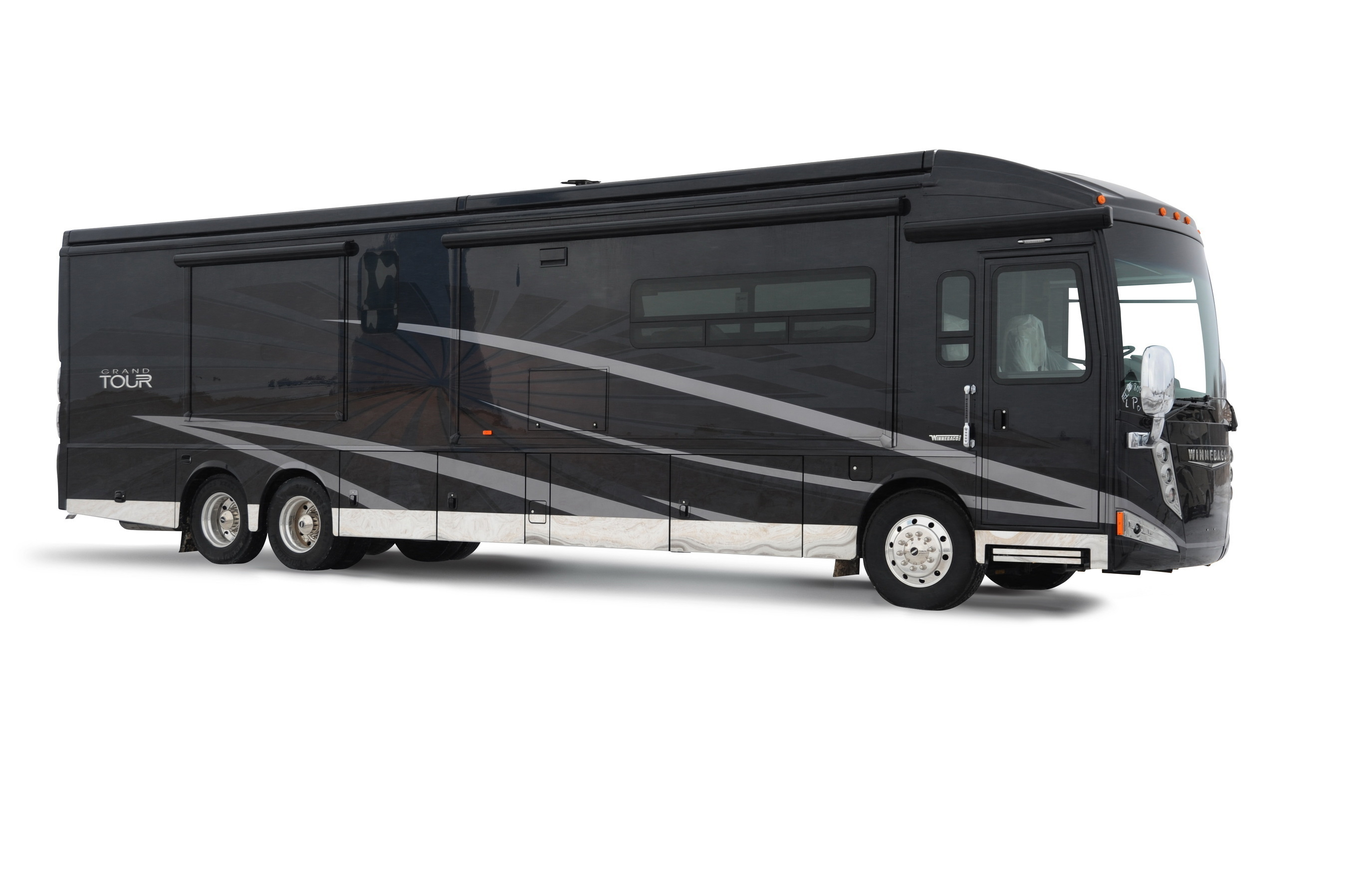 The Grand Tour was introduced as Winnebago's new flagship product at the Company's Dealer Days event in Las Vegas today. (PRNewsFoto/Winnebago Industries, Inc.)