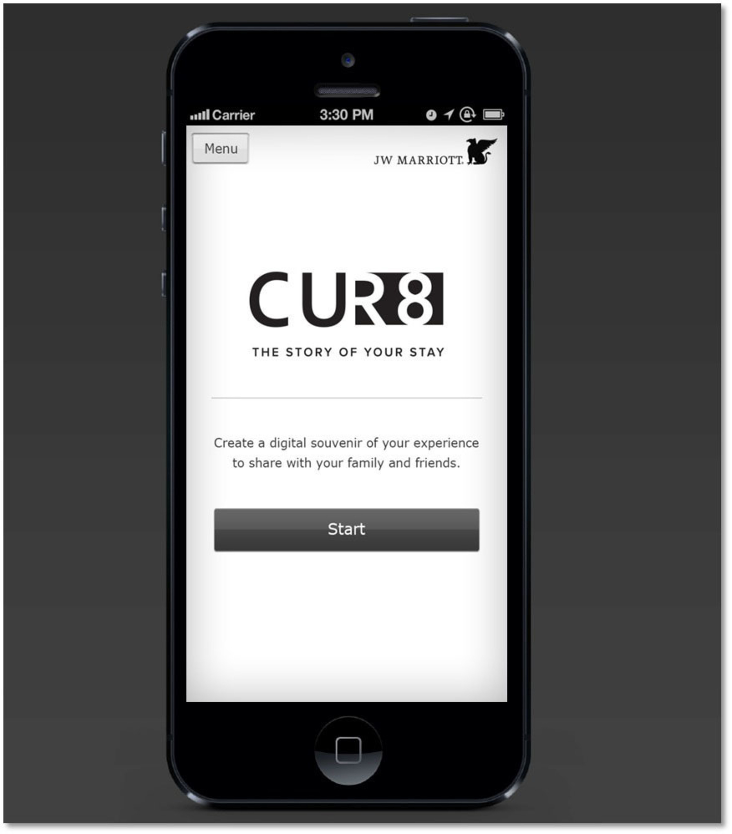 JW Marriott Hotels & Resorts Launches CUR8 App for Travelers (PRNewsFoto/JW Marriott Hotels & Resorts)