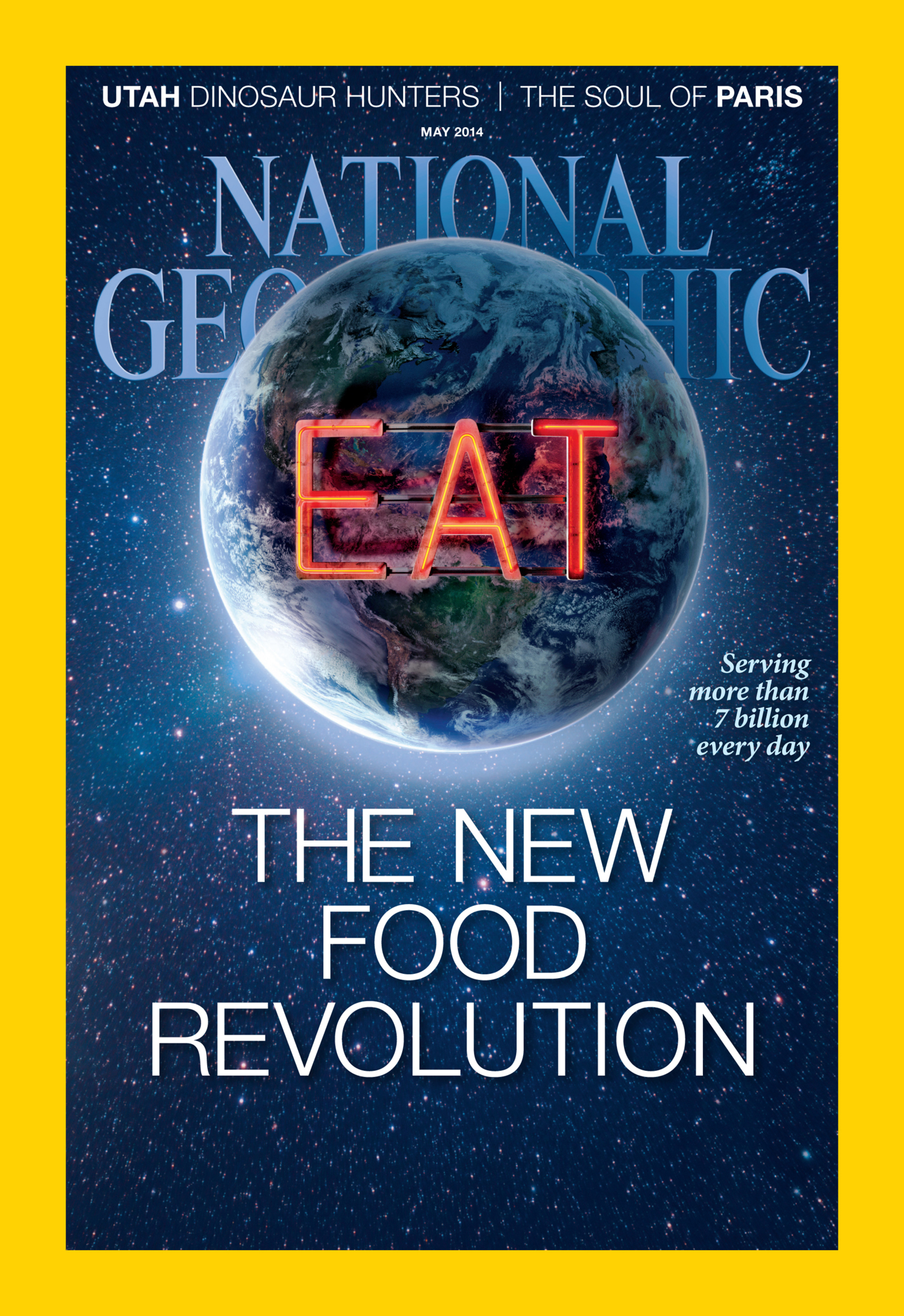 May 2014 issue of National Geographic Magazine, Credit: National Geographic. (PRNewsFoto/National Geographic)