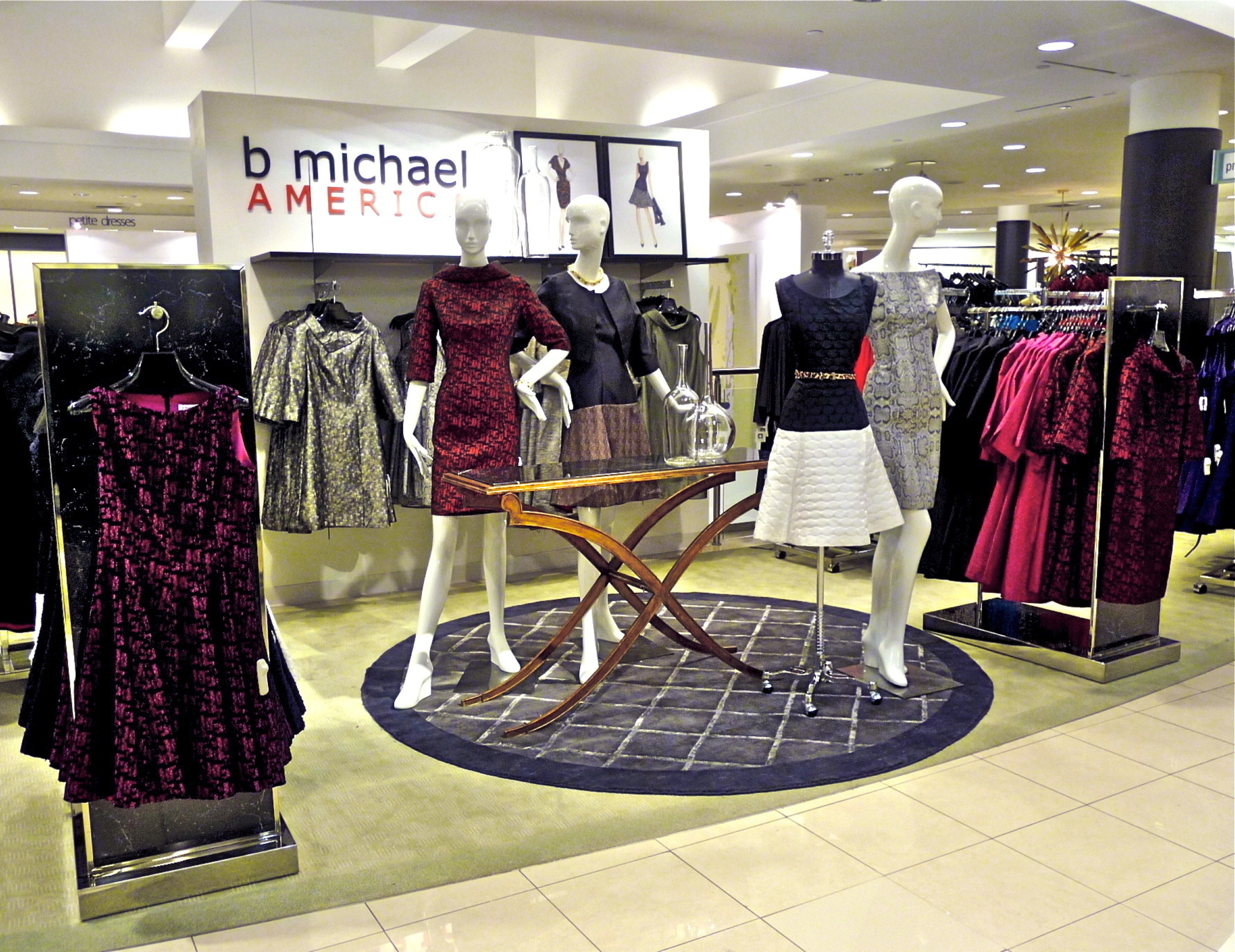 b michael AMERICA shop-in-shop at select MACY'S nationwide (PRNewsFoto/b michael AMERICA ) (PRNewsFoto/b michael AMERICA)