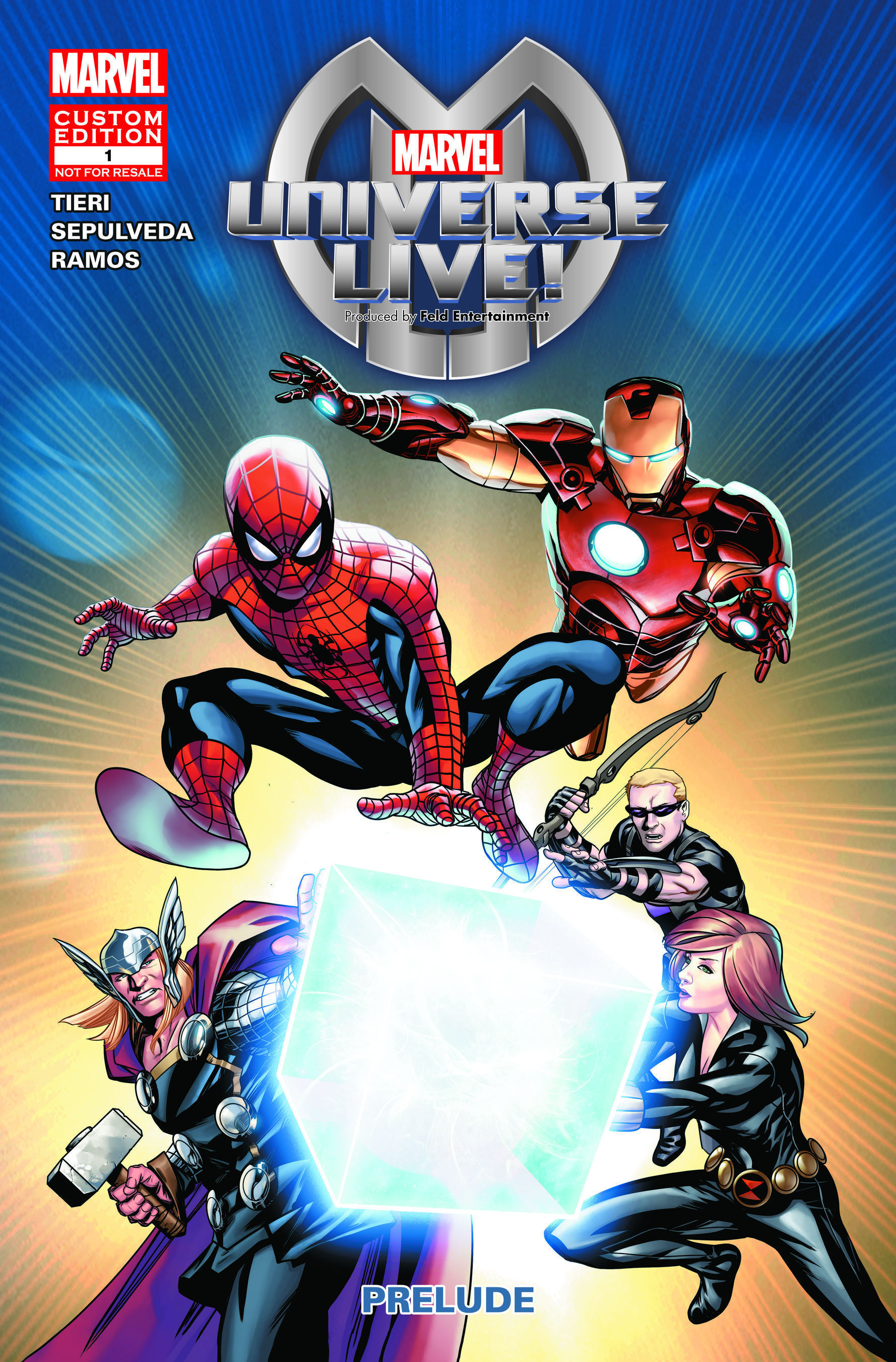 Every ticket order will receive a complimentary Marvel Universe LIVE! comic book (PRNewsFoto/Feld Entertainment, Inc.)