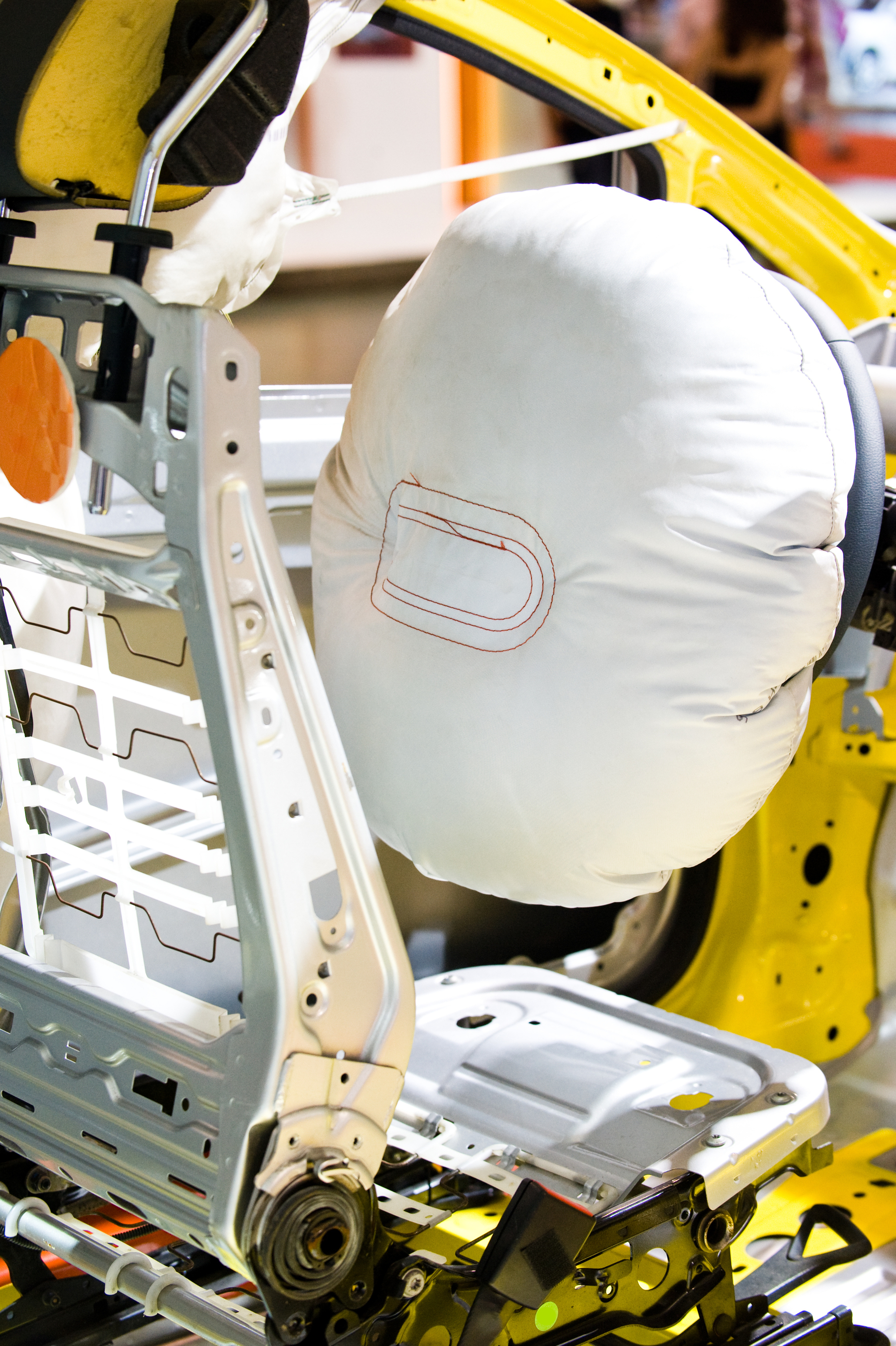 Airbags inflate in milliseconds (PRNewsFoto/INFICON)