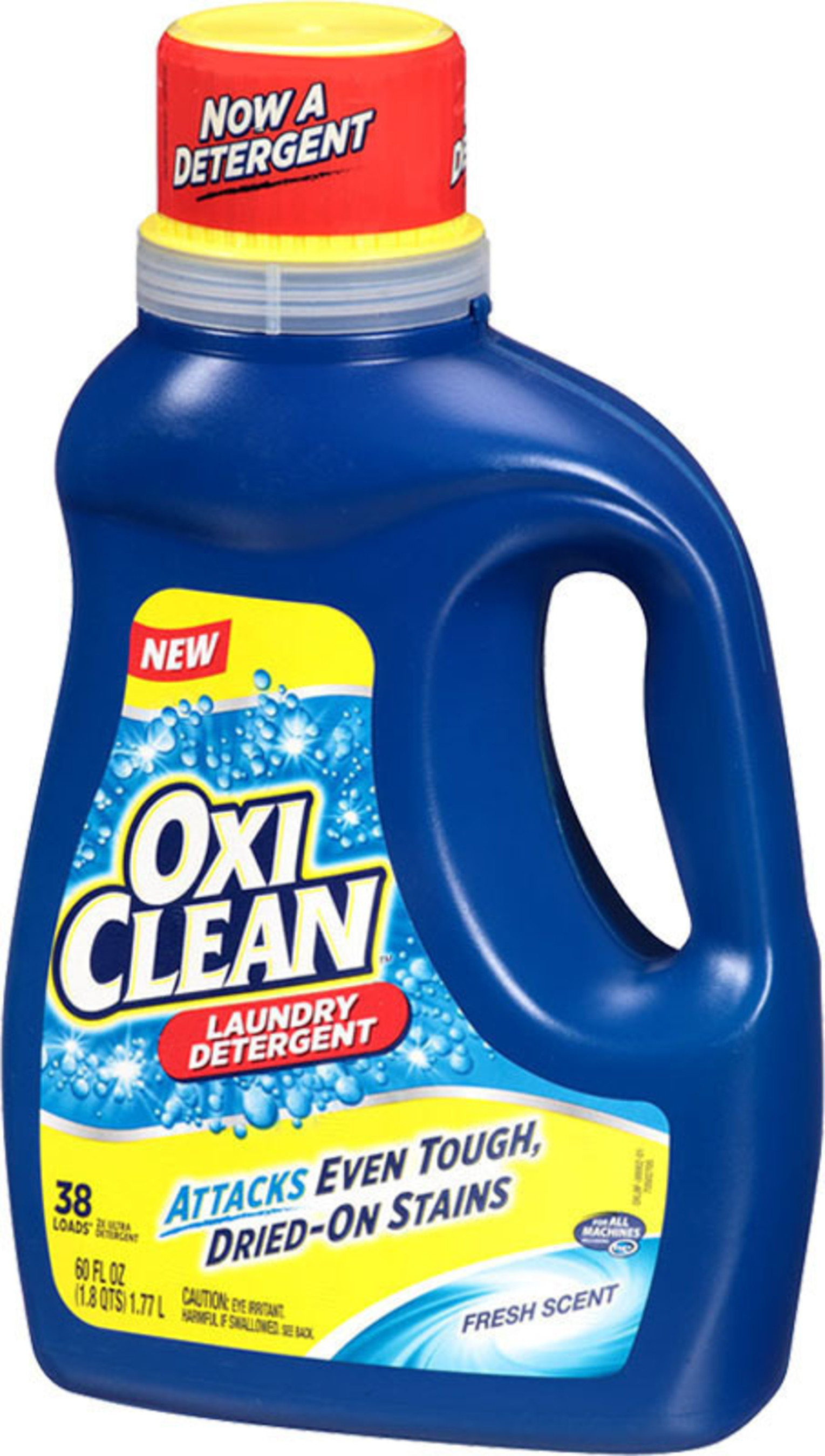 NEW OxiClean Laundry Detergent. (PRNewsFoto/CHURCH _ DWIGHT CO__ INC_)