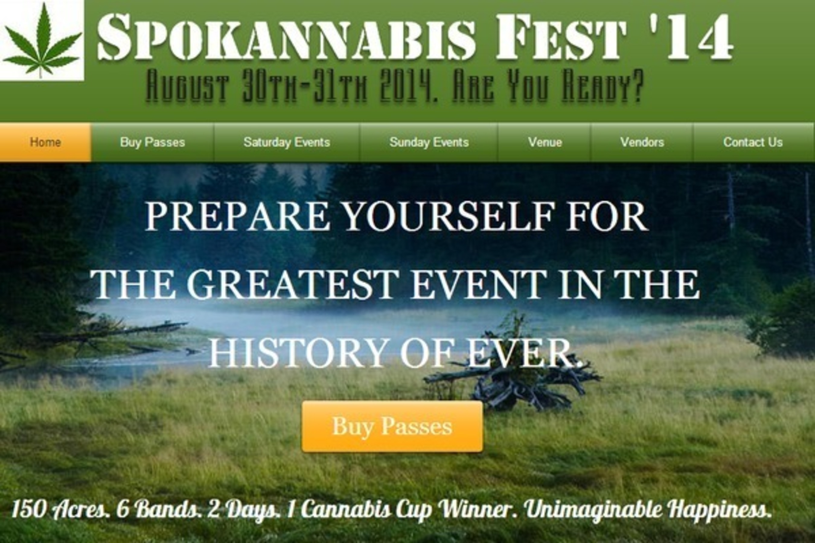 Spokannabis Fest ‘14 (PRNewsFoto/Spokannabis Fest)
