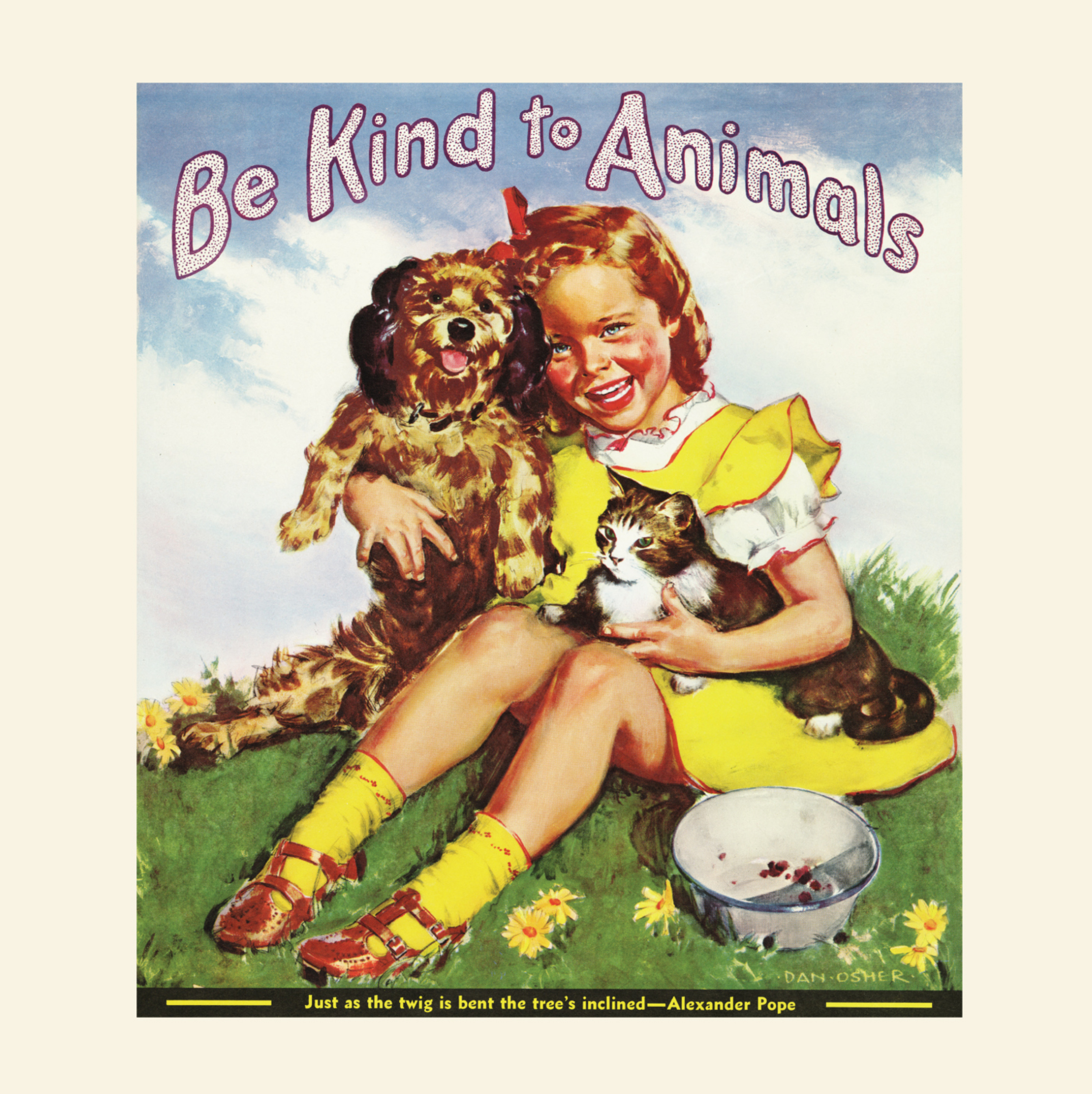 Celebrate Be Kind to Animals Week May 4-10, the country's oldest commemorative week created by American Humane Association in 1915! For ways to join the Compassion Movement and help animals today, go to www.americanhumane.org/bekind  (PRNewsFoto/American Humane Association )