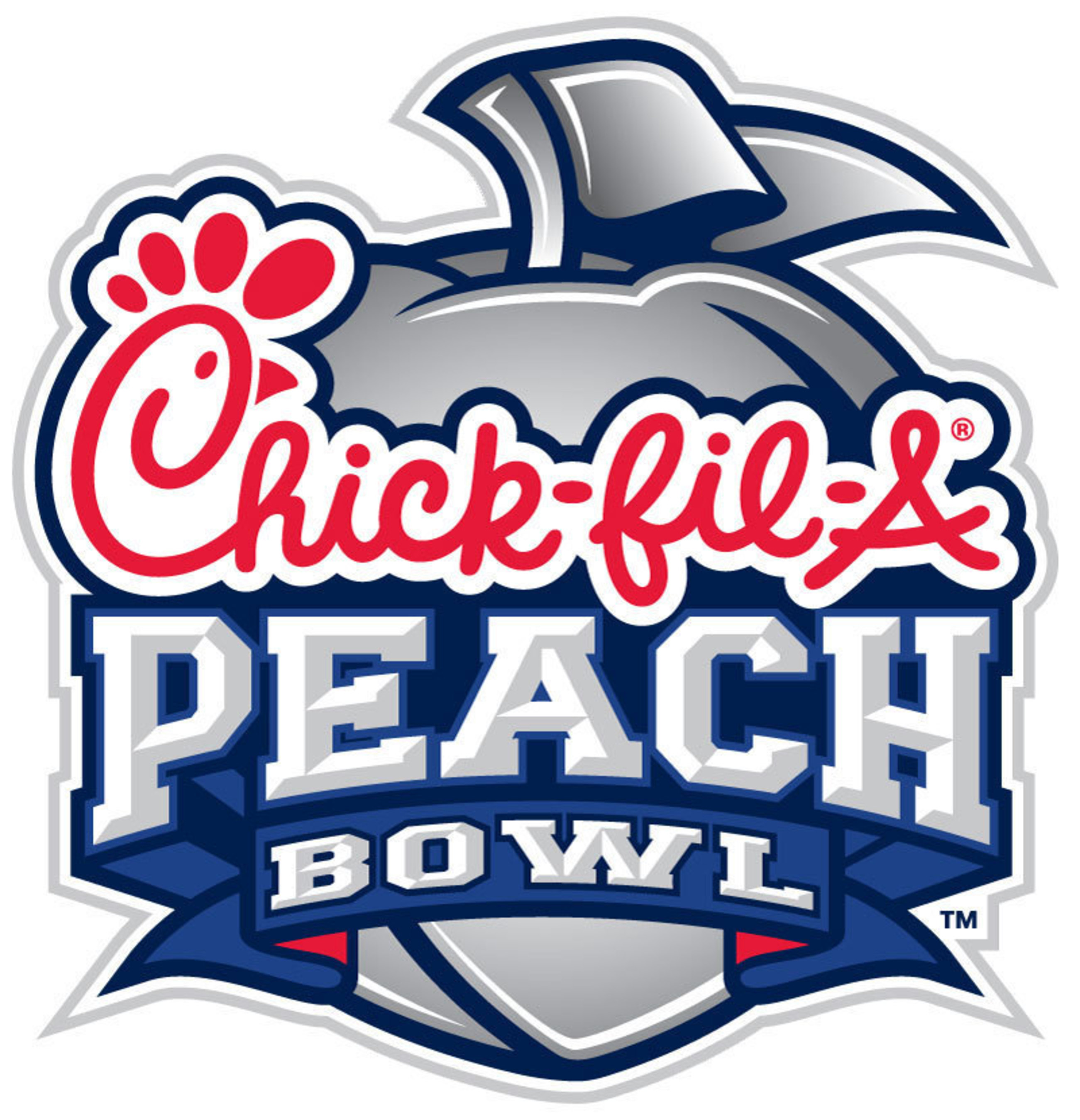 Chick-fil-A Peach Bowl Logo  (PRNewsFoto/Peach Bowl, Inc.)