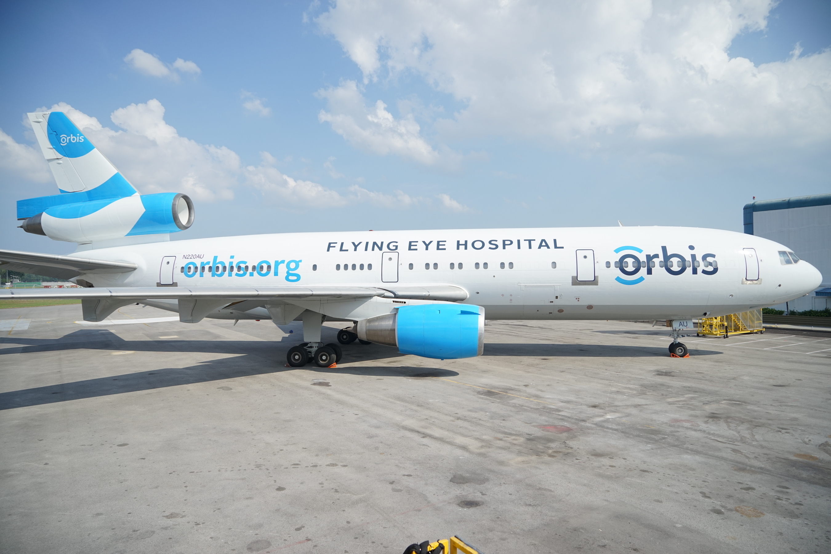 The new website features a special section about Orbis's Flying Eye Hospital, which allows visitors to experience a virtual tour of the aircraft. Learn more: www.orbis.org (PRNewsFoto/Orbis)