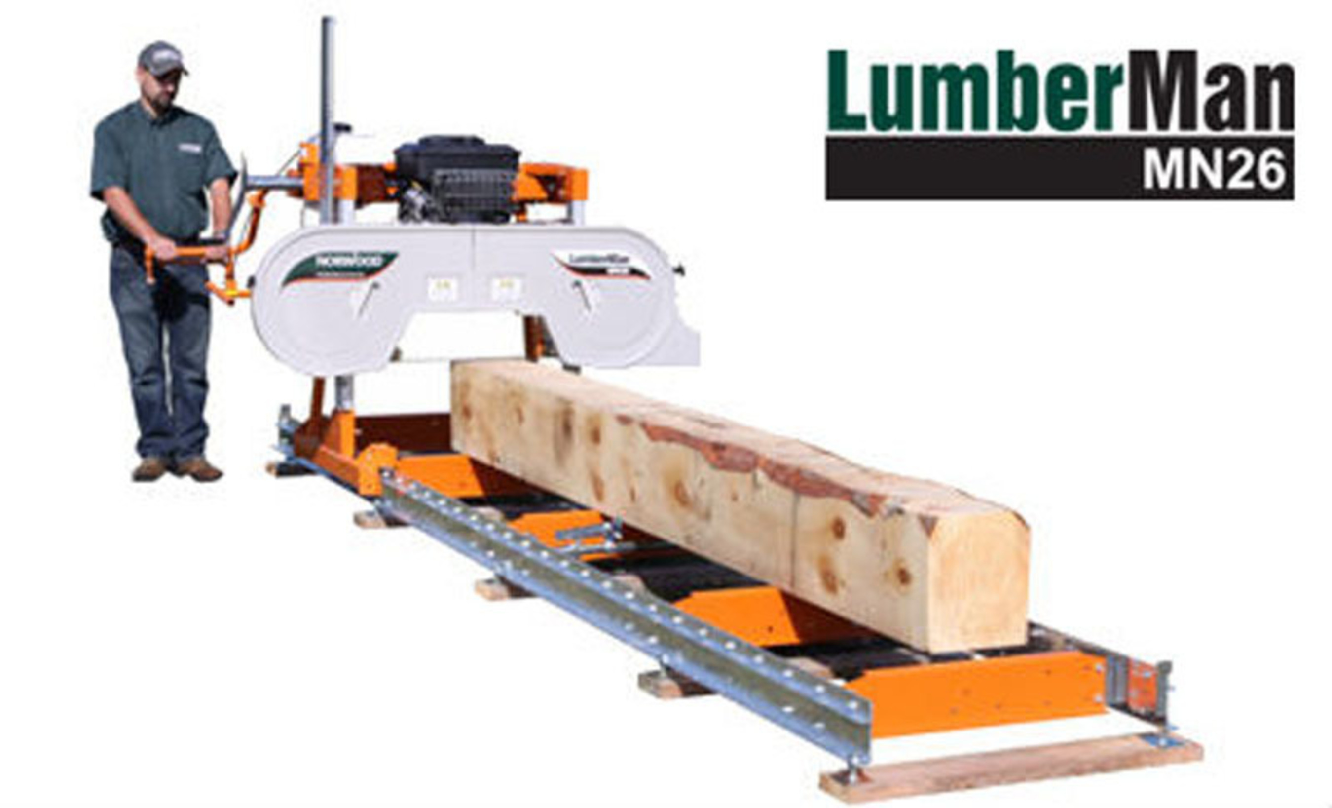 Norwood Launches the LumberMan MN26 Portable Sawmill for Hobbyists and Woodworking Enthusiasts
 (PRNewsFoto/Norwood Industries Inc.)