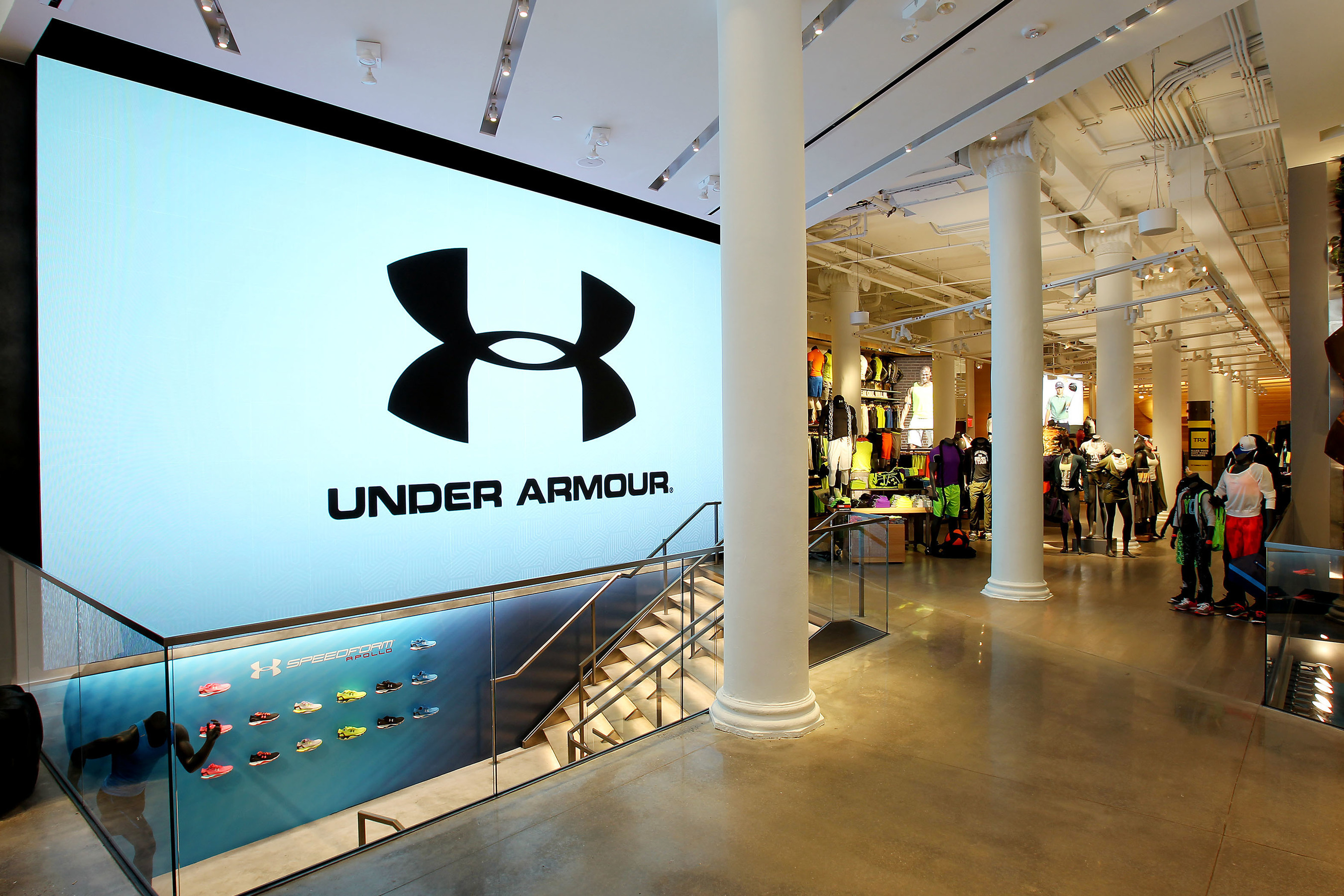 Under Armour Opens New York's First Brand House Specialty Retail