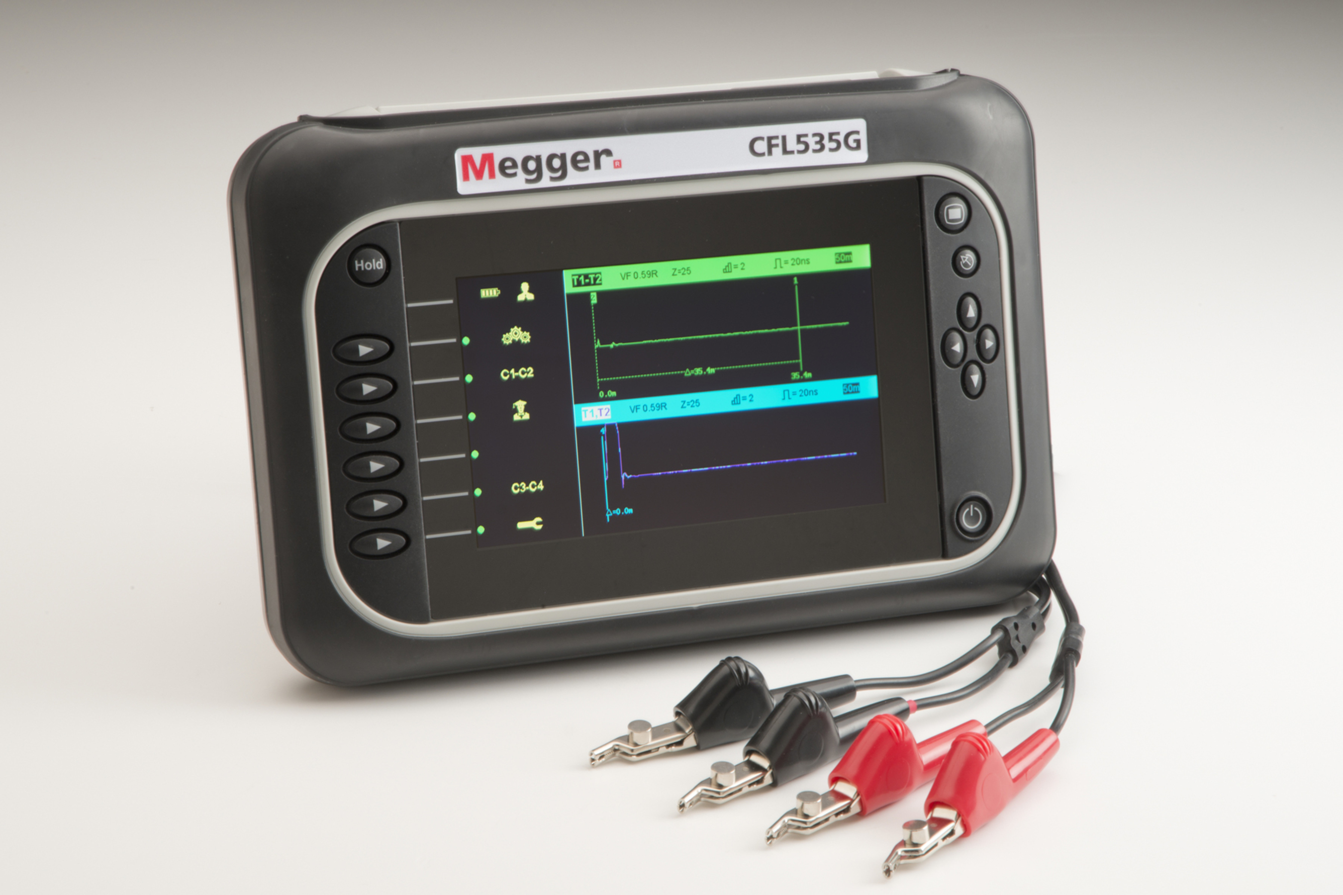 New Handheld TDR from Megger Locates Faults on Mixed Paired Metallic Cables (PRNewsFoto/Megger )