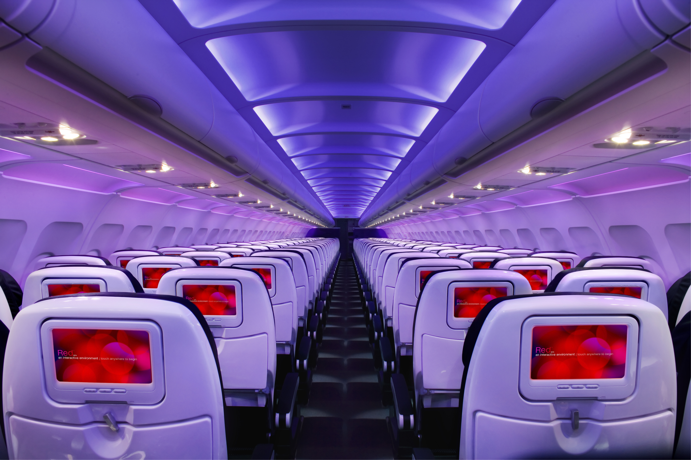 VIRGIN AMERICA LANDS LOVE: AIRLINE BRINGS NEW BUSINESS-FRIENDLY FLIGHTS TO DALLAS' LOVE FIELD (PRNewsFoto/Virgin America)