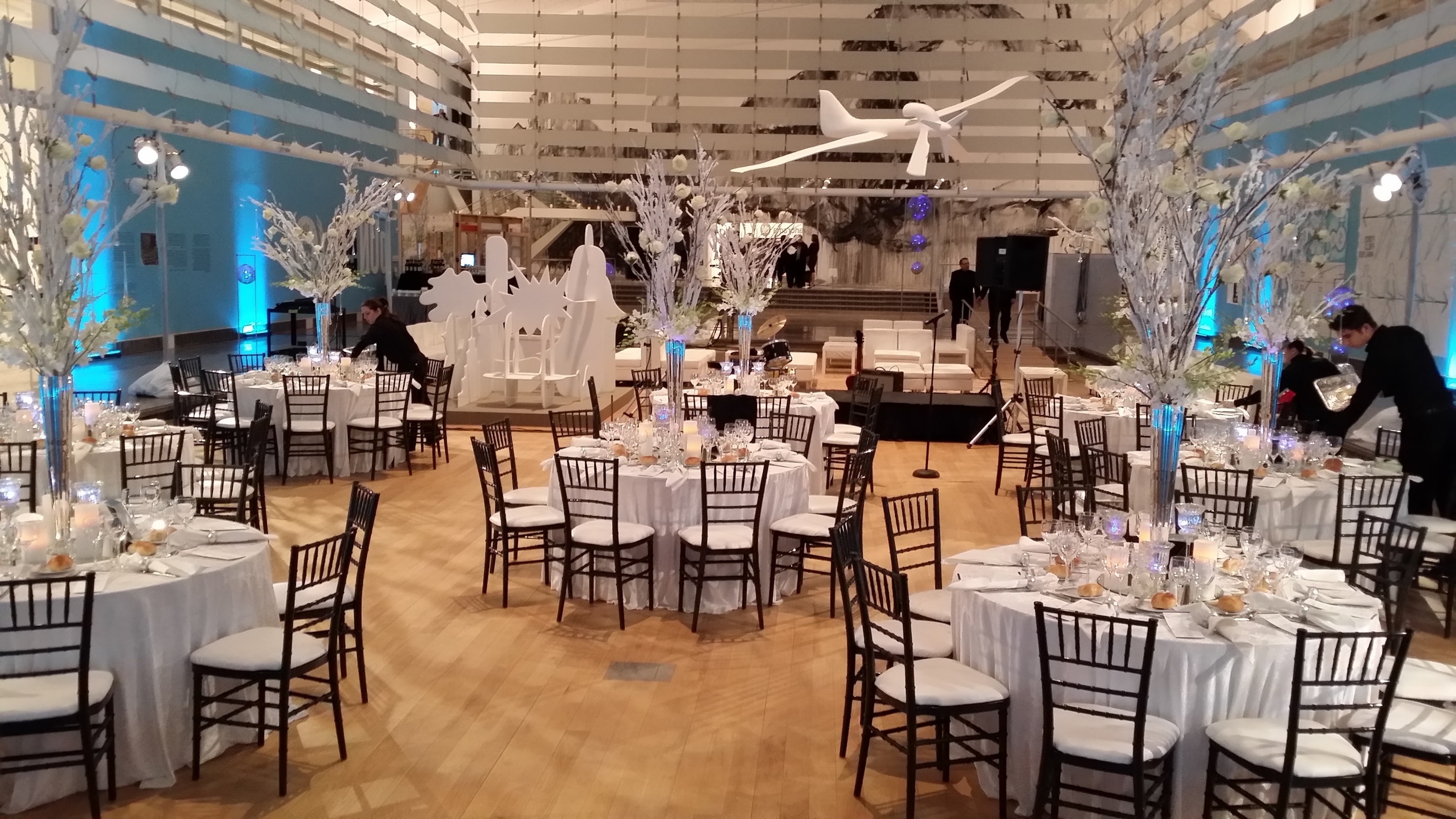 Amerivents creates elegant events in the contemporary atmosphere of Queens Museum. (PRNewsFoto/Amerivents)