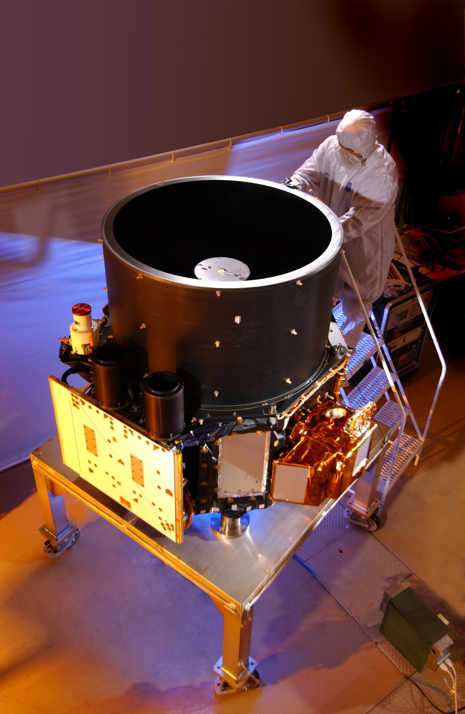 Ball Aerospace-built CloudSat Spacecraft and CALIPSO Instrument Celebrate Eight Years on-orbit. Ball designed and built the CloudSat spacecraft bus and the CALIPSO instrument that launched April 28, 2006 to join the constellation of spacecraft called the "A-Train," dedicated to studying the Earth’s weather and environment.  (PRNewsFoto/Ball Aerospace & Technologies...)