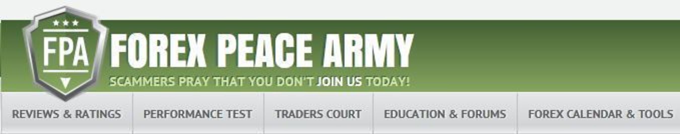 Forex Peace Army Logo  (PRNewsFoto/Forex Peace Army)