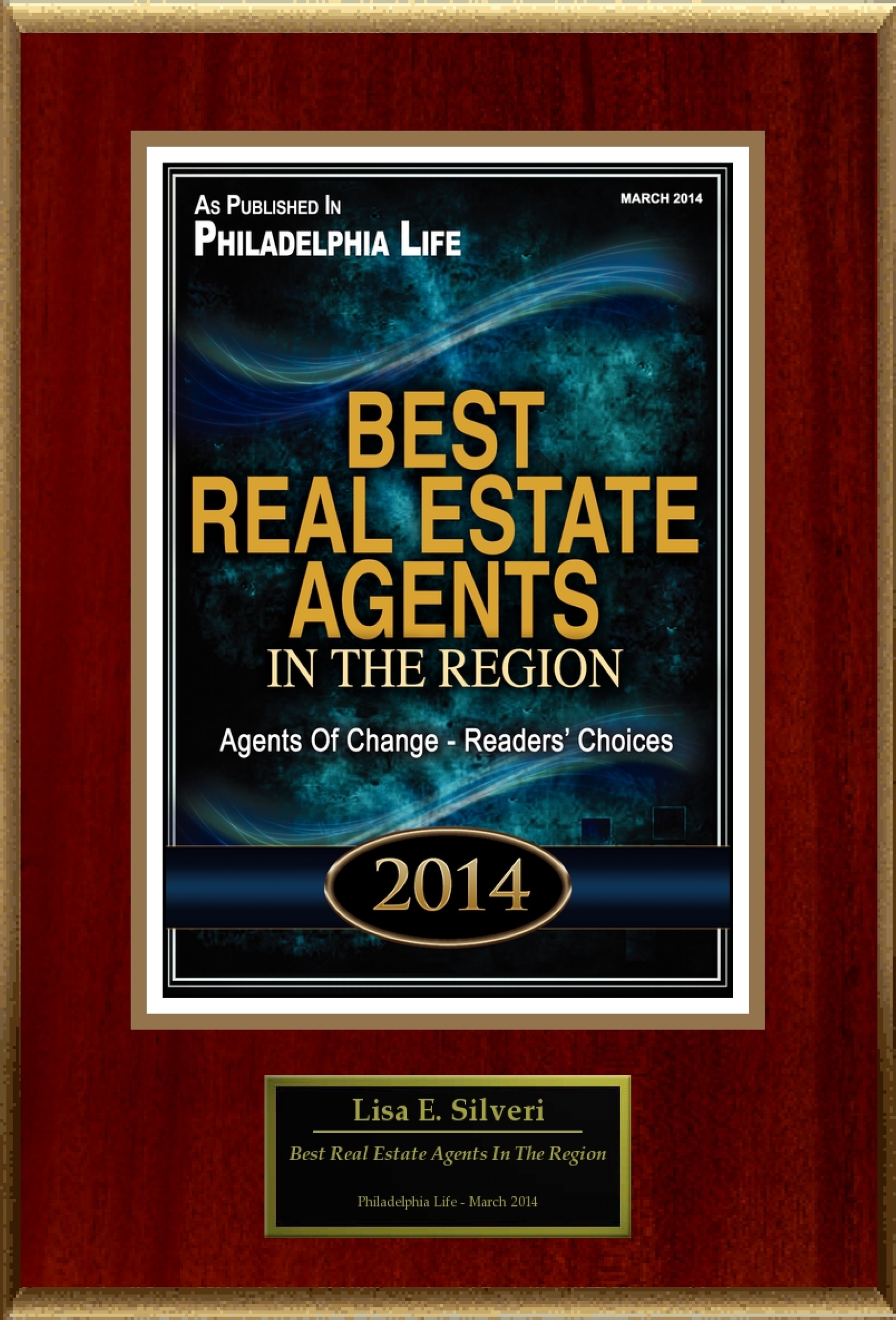 Lisa E. Silveri Selected For "Best Real Estate Agents In The Region" (PRNewsFoto/American Registry)