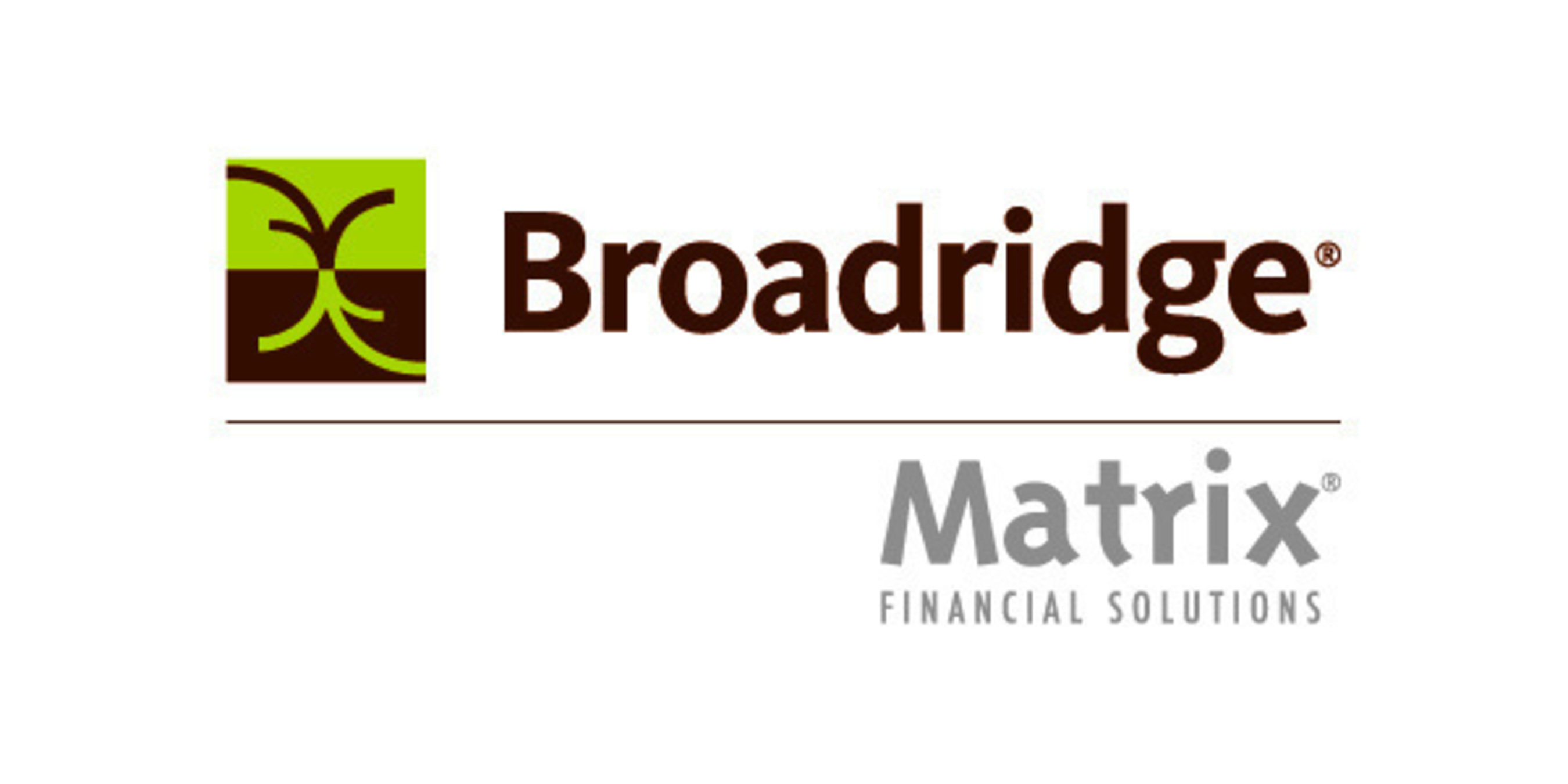 Broadridge Matrix Logo. (PRNewsFoto/RCP Solutions)