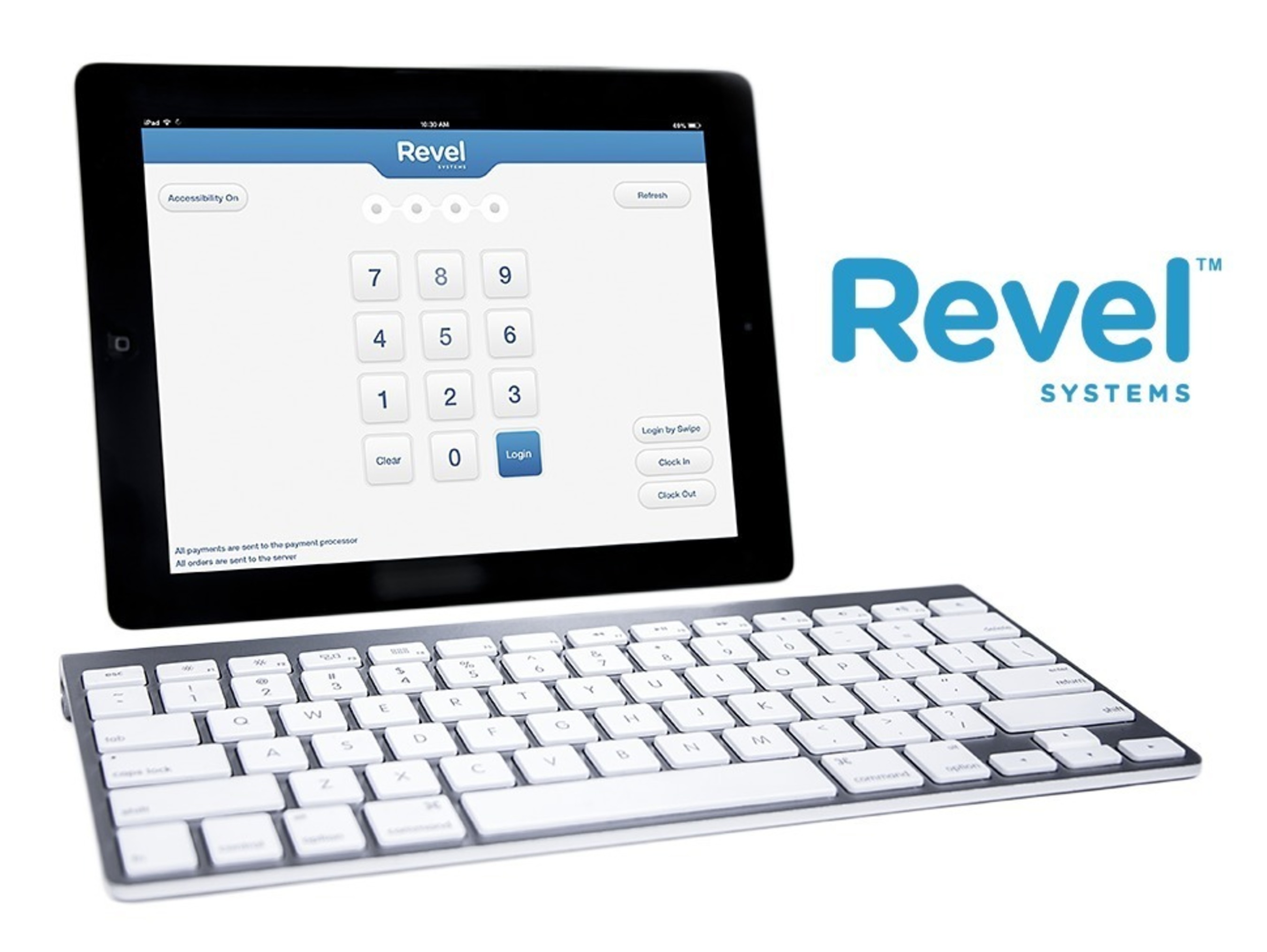 Revel Systems Launches New iPad POS Accessibility Bundle for the Visually Impaired (PRNewsFoto/Revel Systems)