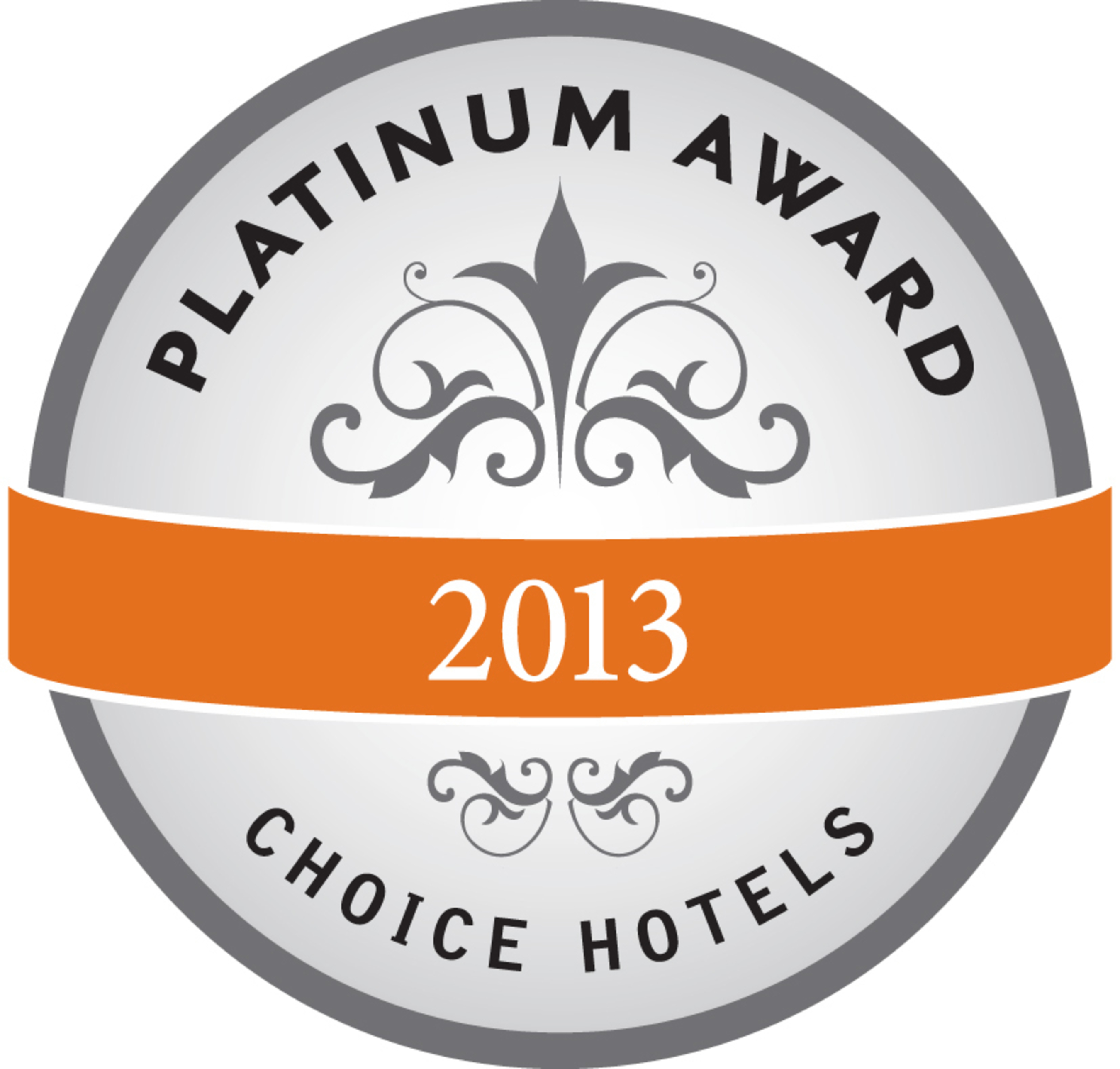 Choice Hotels Platinum Award (PRNewsFoto/Choice Hotels International, Inc)