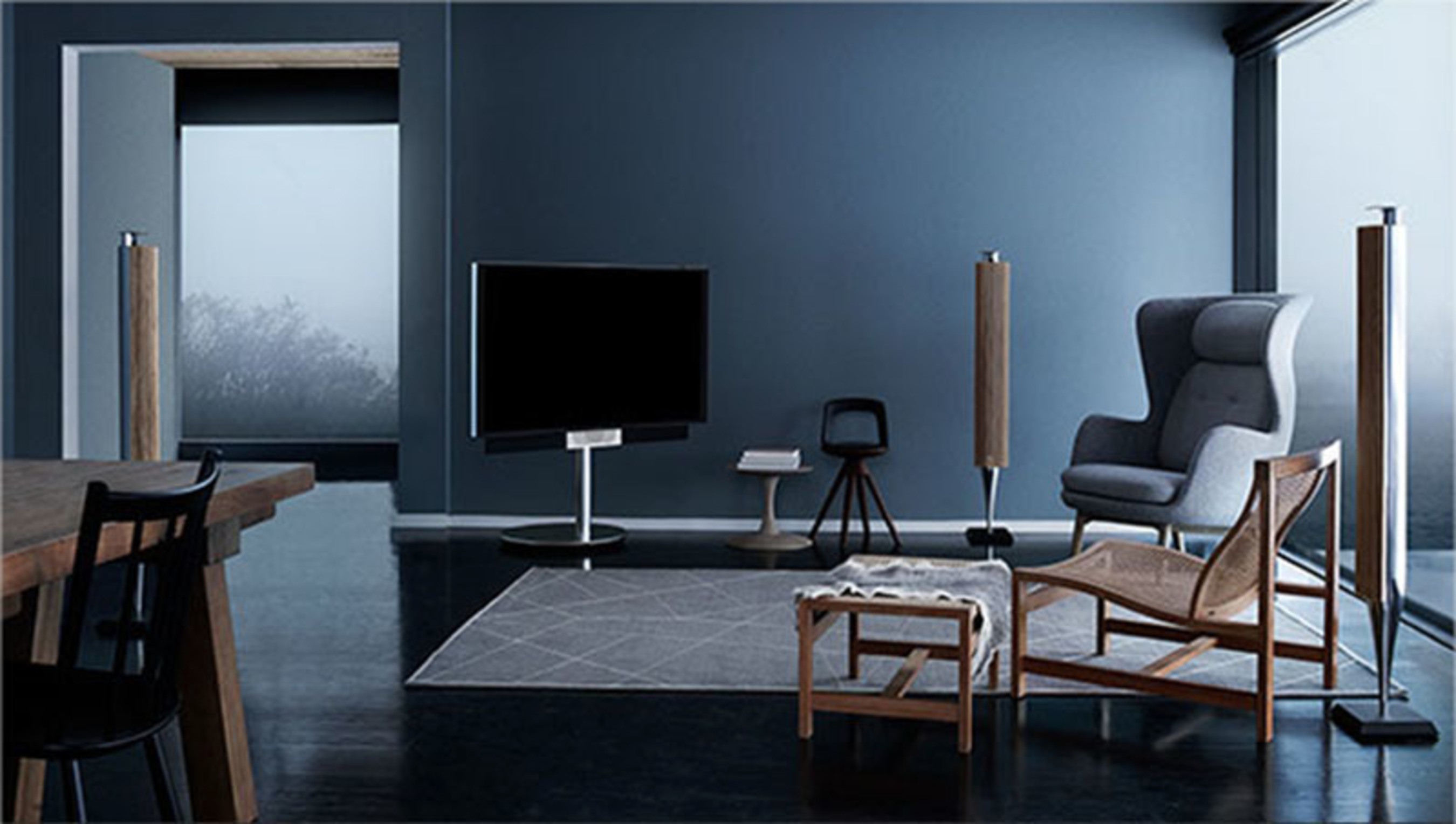 BeoVision Avant - a NEW 4K TV with intuitive simplicity and mechanical innovation (PRNewsFoto/Bang & Olufsen)
