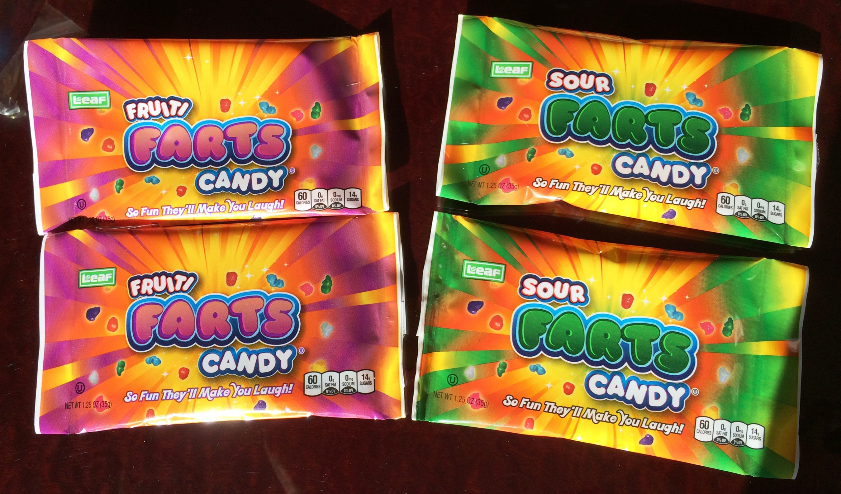 Sour and Fruiti Farts Candy (PRNewsFoto/LEAF Brands, LLC)