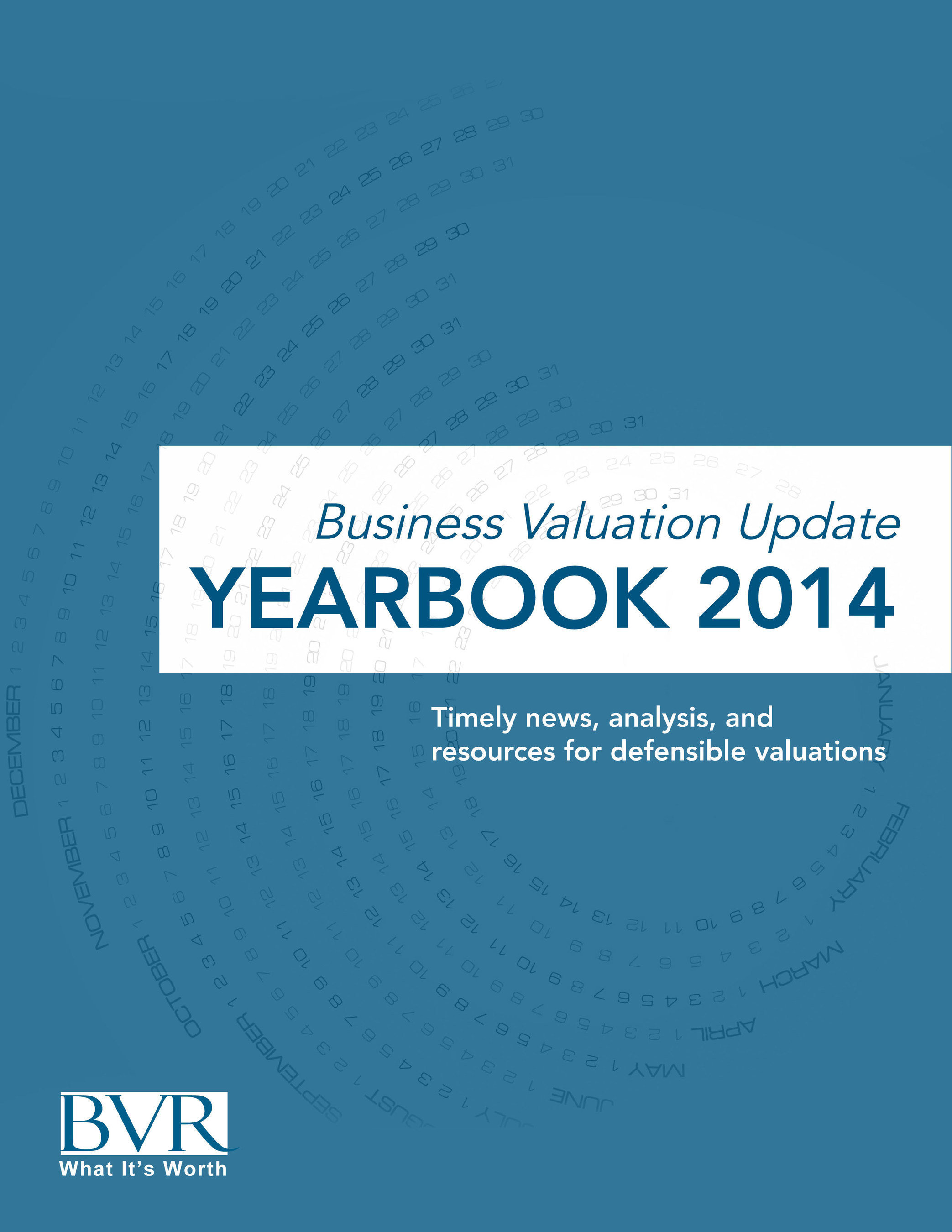 Business Valuation Update Yearbook 2014 (PRNewsFoto/Business Valuation Resources)