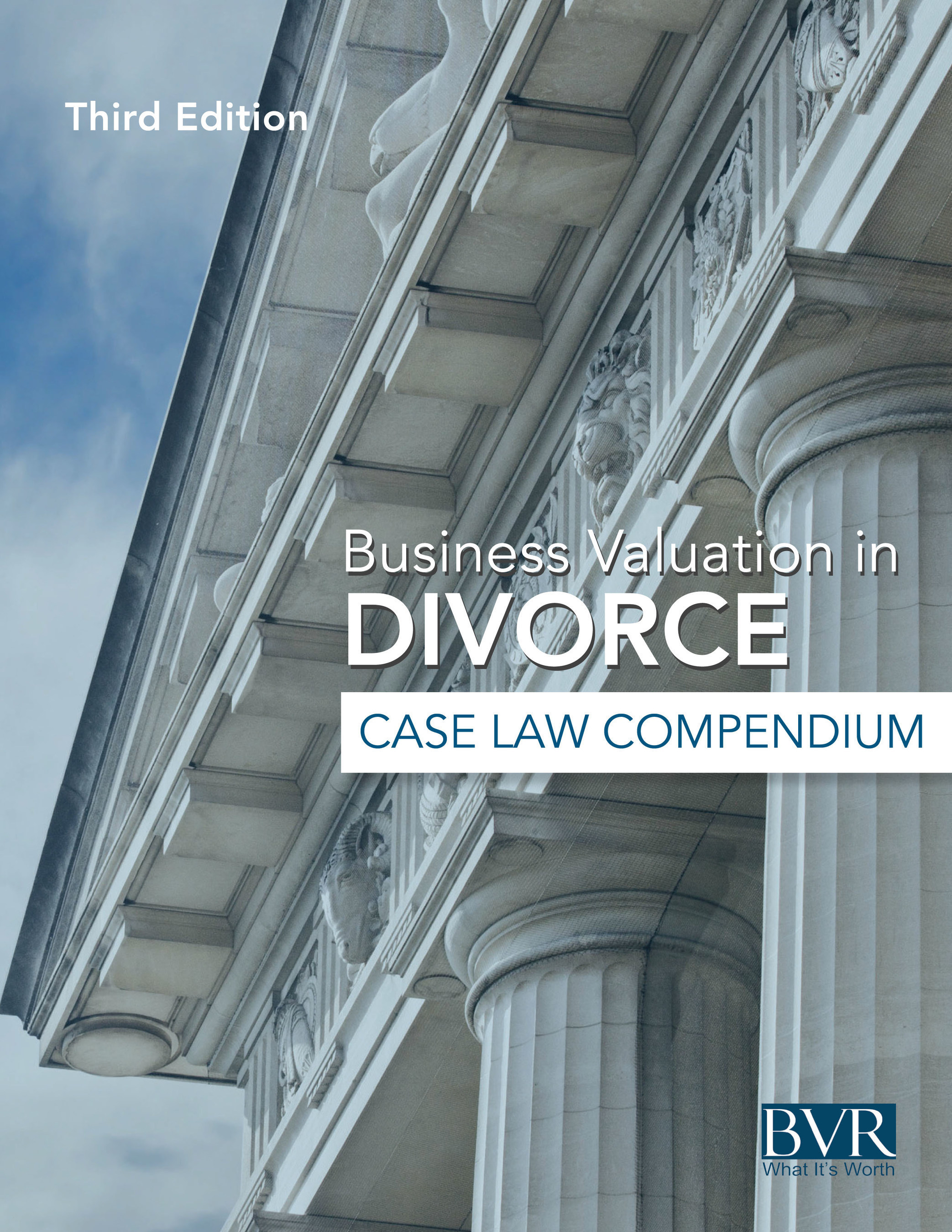 Business Valuation in Divorce Case Law Compendium (PRNewsFoto/Business Valuation Resources)