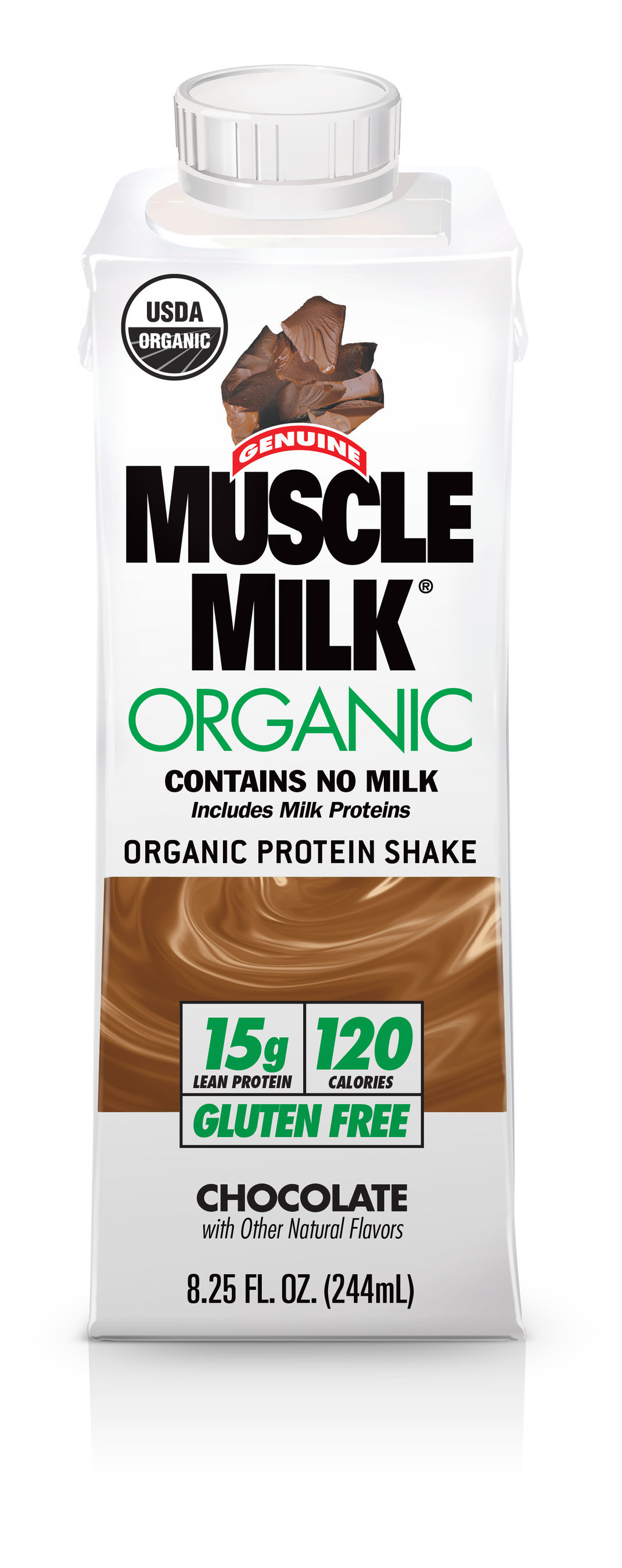 Muscle Milk Organic is now available exclusively at Target stores nationwide and Target.com. As the first certified organic product from the Muscle Milk brand, it's packed with 15 grams of organic protein and sweetened with organic cane sugar and organic stevia.  Pick up a 4-pack today for $8.99. (PRNewsFoto/CytoSport)