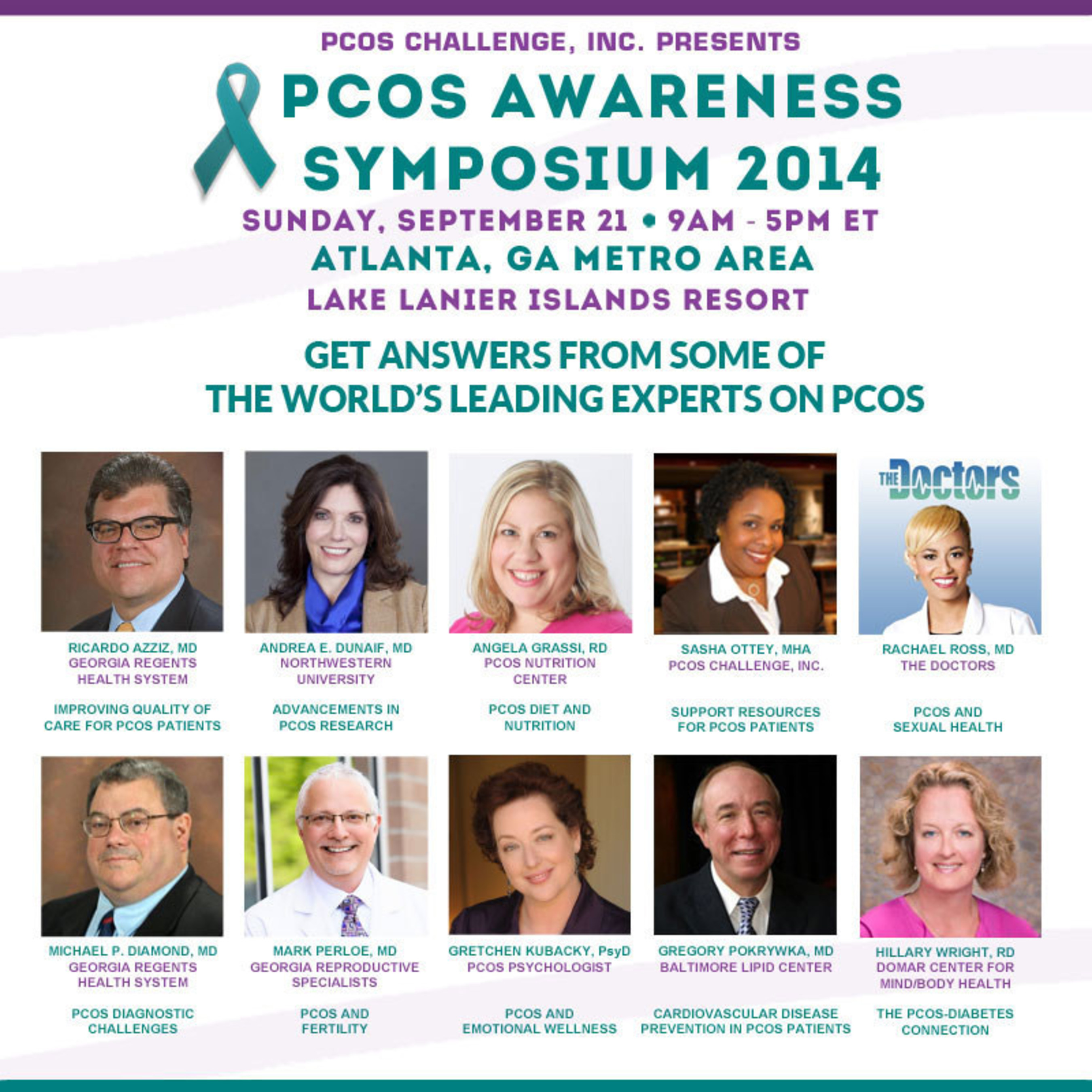PCOS Awareness Symposium (PRNewsFoto/PCOS Challenge, Inc.)