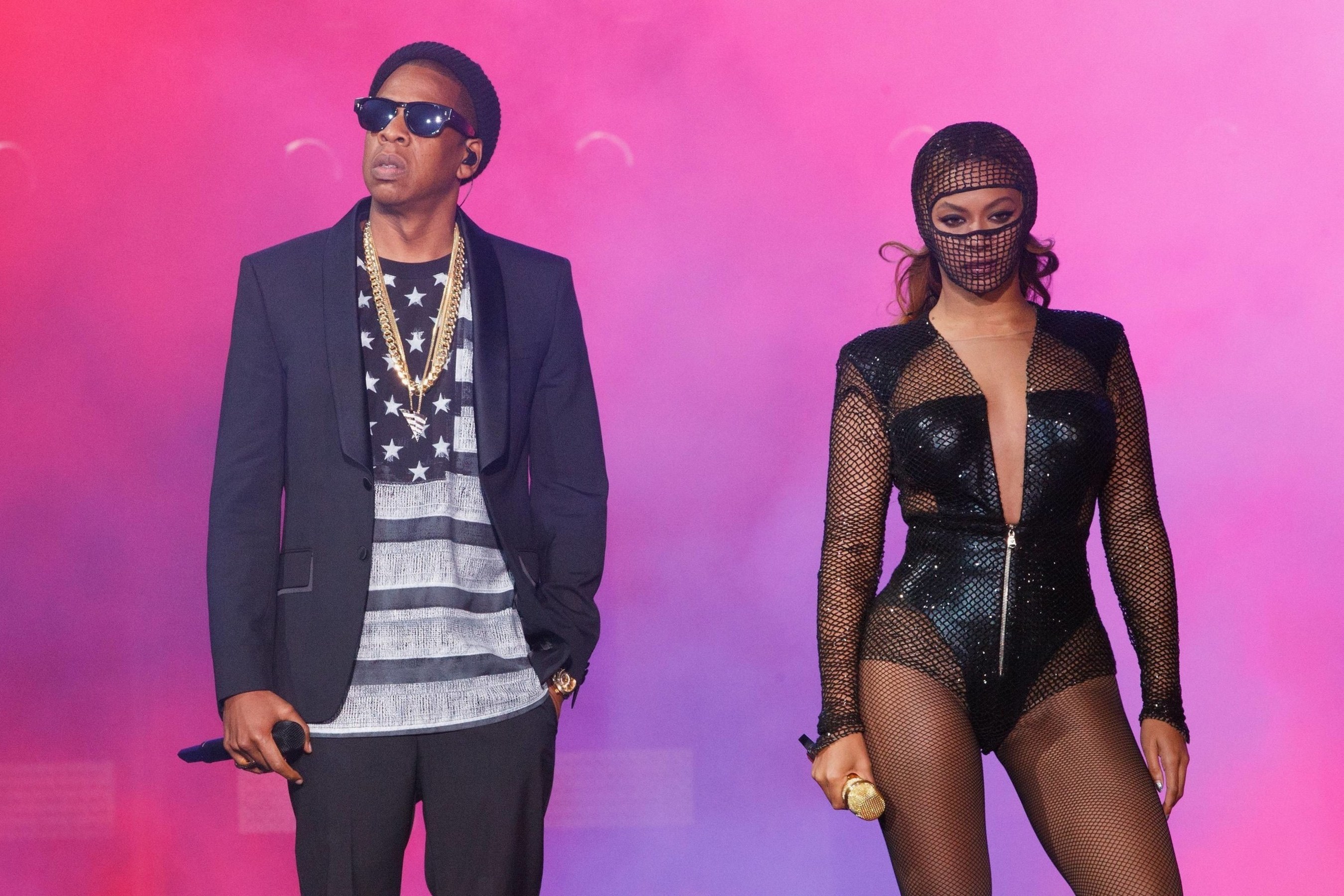 BEYONCE & JAY Z "ON THE RUN TOUR" EXCLUSIVELY IN PARIS FOR TWO FINAL SHOWS. (PRNewsFoto/Live Nation Entertainment)