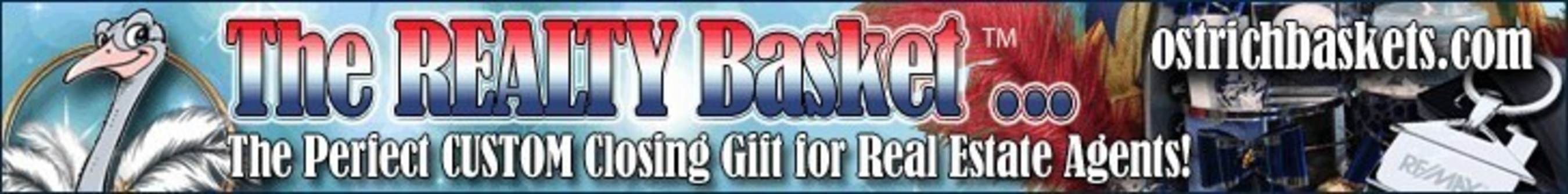 The Realty Basket (PRNewsFoto/Ostrich Baskets & Custom Gifts)