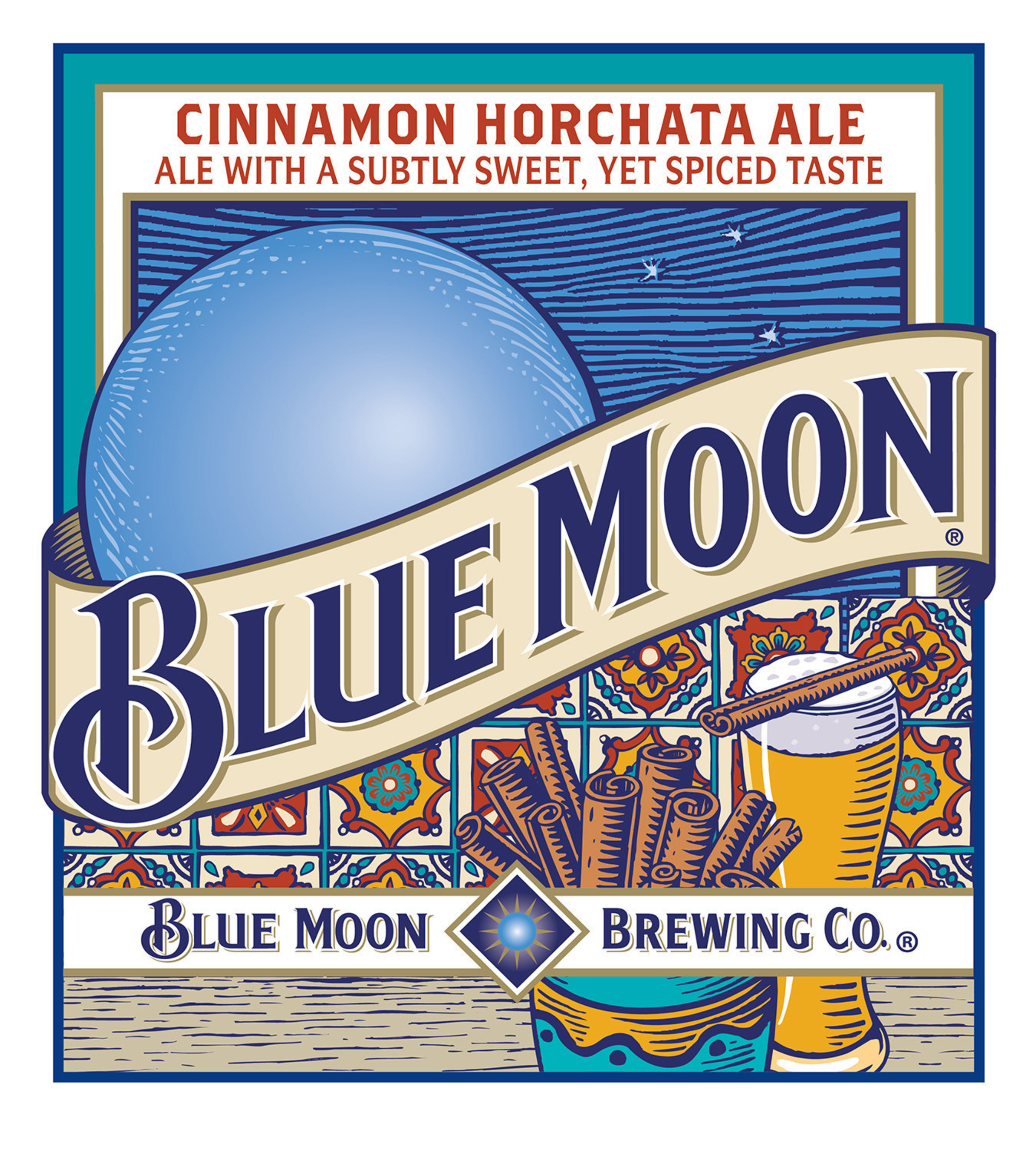 Blue Moon Cinnamon Horchata Ale Label (PRNewsFoto/Blue Moon Brewing Company) (PRNewsFoto/Blue Moon Brewing Company)