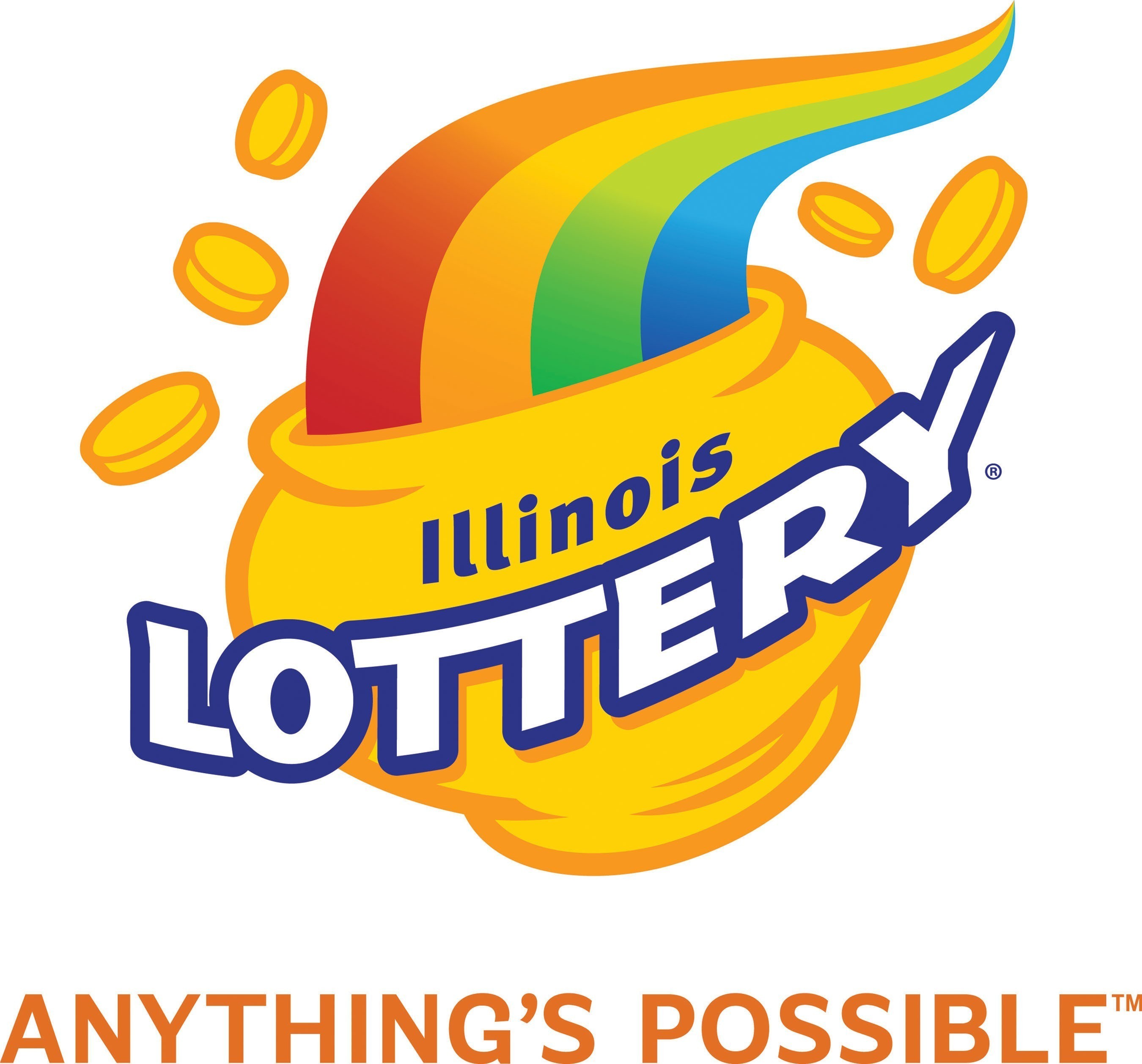 Illinois Lottery Logo.