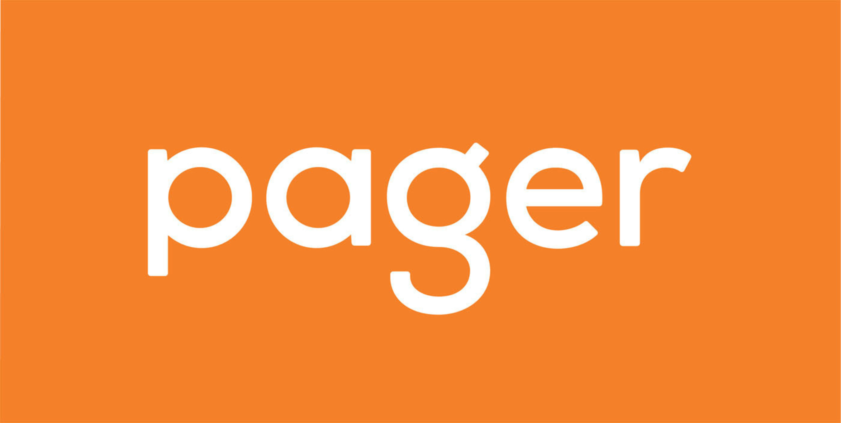 Pager logo (PRNewsFoto/Pager) (PRNewsFoto/Pager)