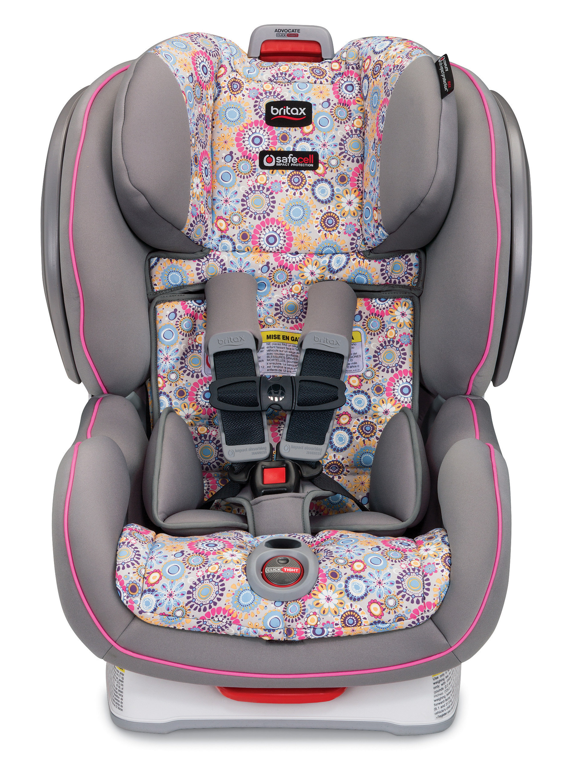 As the leader in mobile safety for more than 70 years, Britax now brings its game-changing ClickTight(TM) Installation System to its most popular and versatile convertible car seats, including the Britax Advocate in Limelight. (PRNewsFoto/Britax)