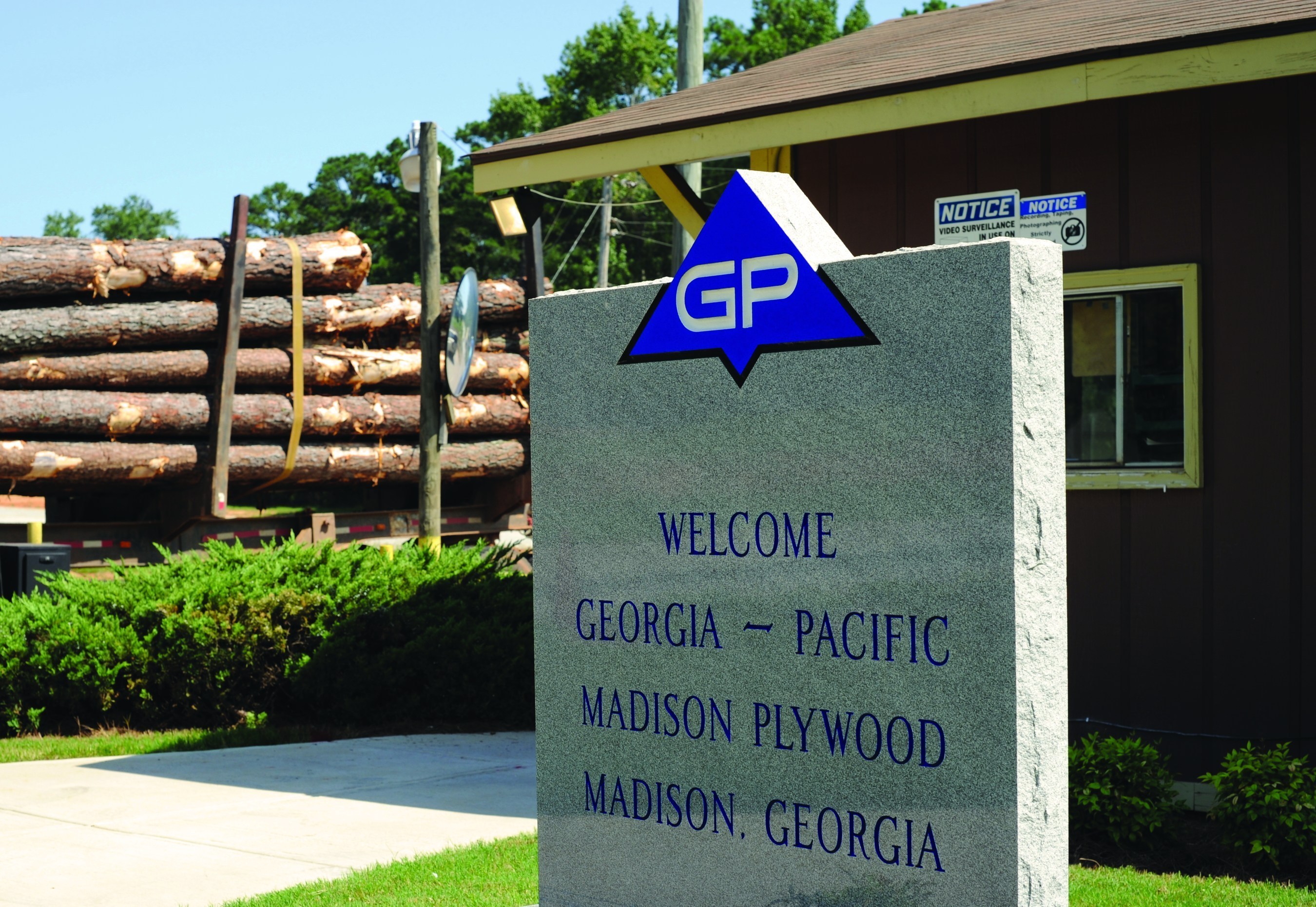 Georgia-Pacific is investing in its Madison, Georgia, plywood operations with recent and planned investments expected to total $65 million. (PRNewsFoto/Georgia-Pacific)