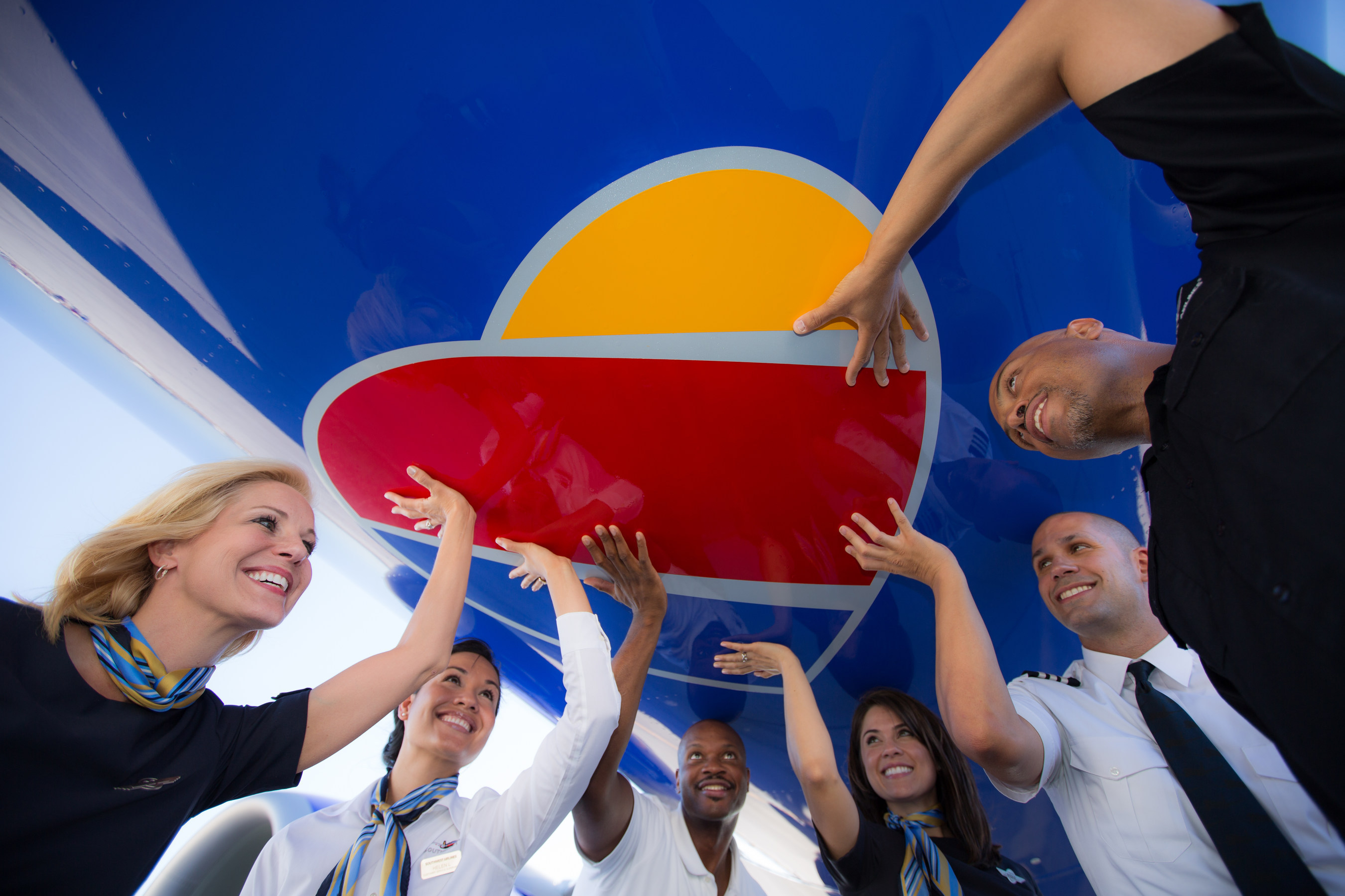 Southwest Airlines' Bold Look; Same #SouthwestHeart (PRNewsFoto/Southwest Airlines) (PRNewsFoto/Southwest Airlines)