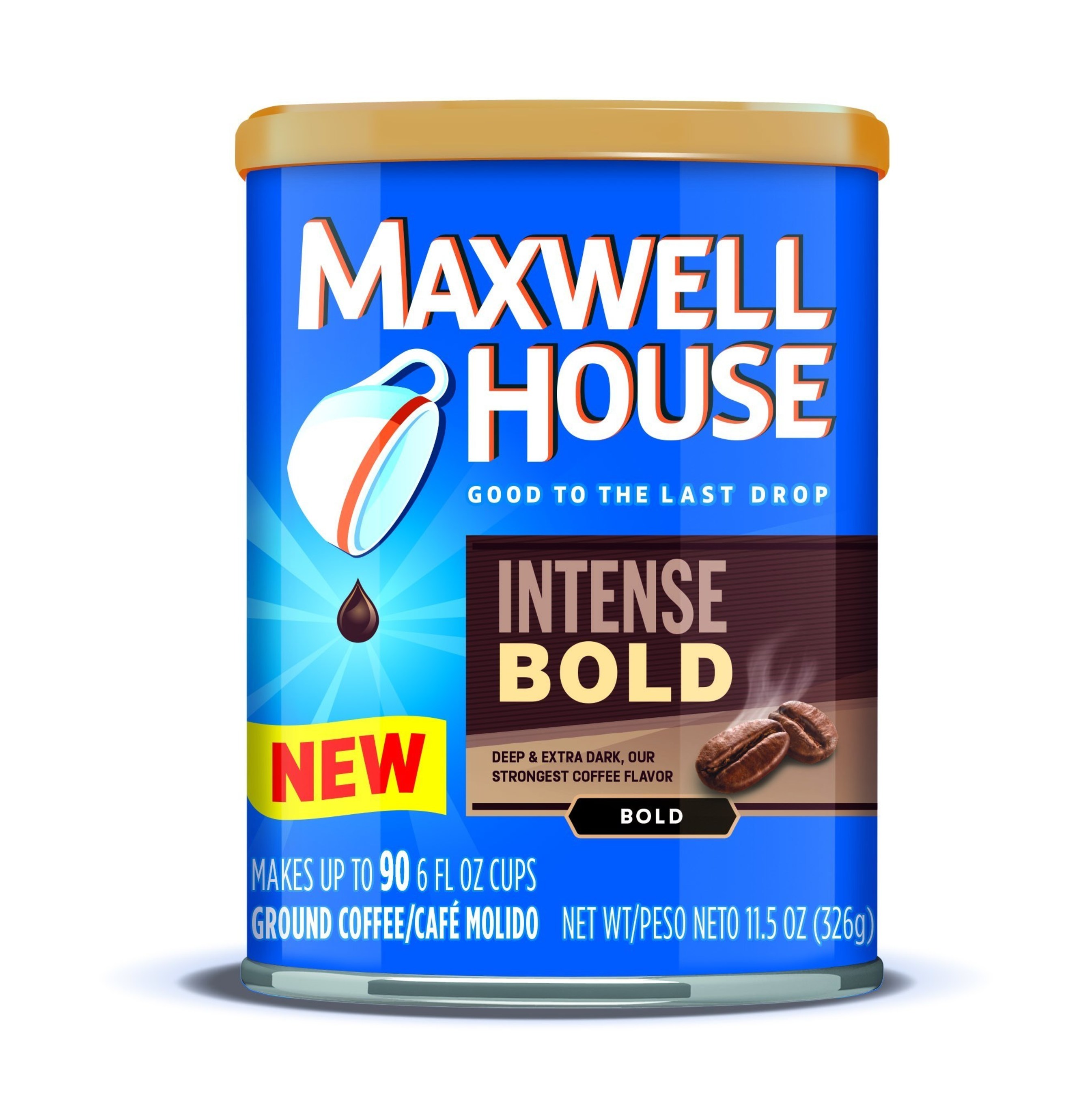 New dark roast Maxwell House blend, Intense Bold. (PRNewsFoto/Maxwell House)