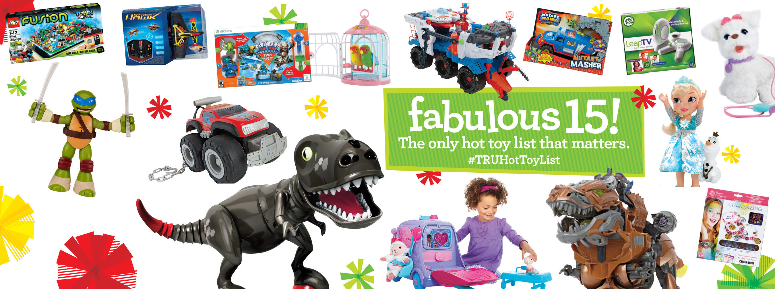 Toys"R"Us(R) Unveils The 2014 #TRUHotToyList (PRNewsFoto/Toys"R"Us, Inc.)