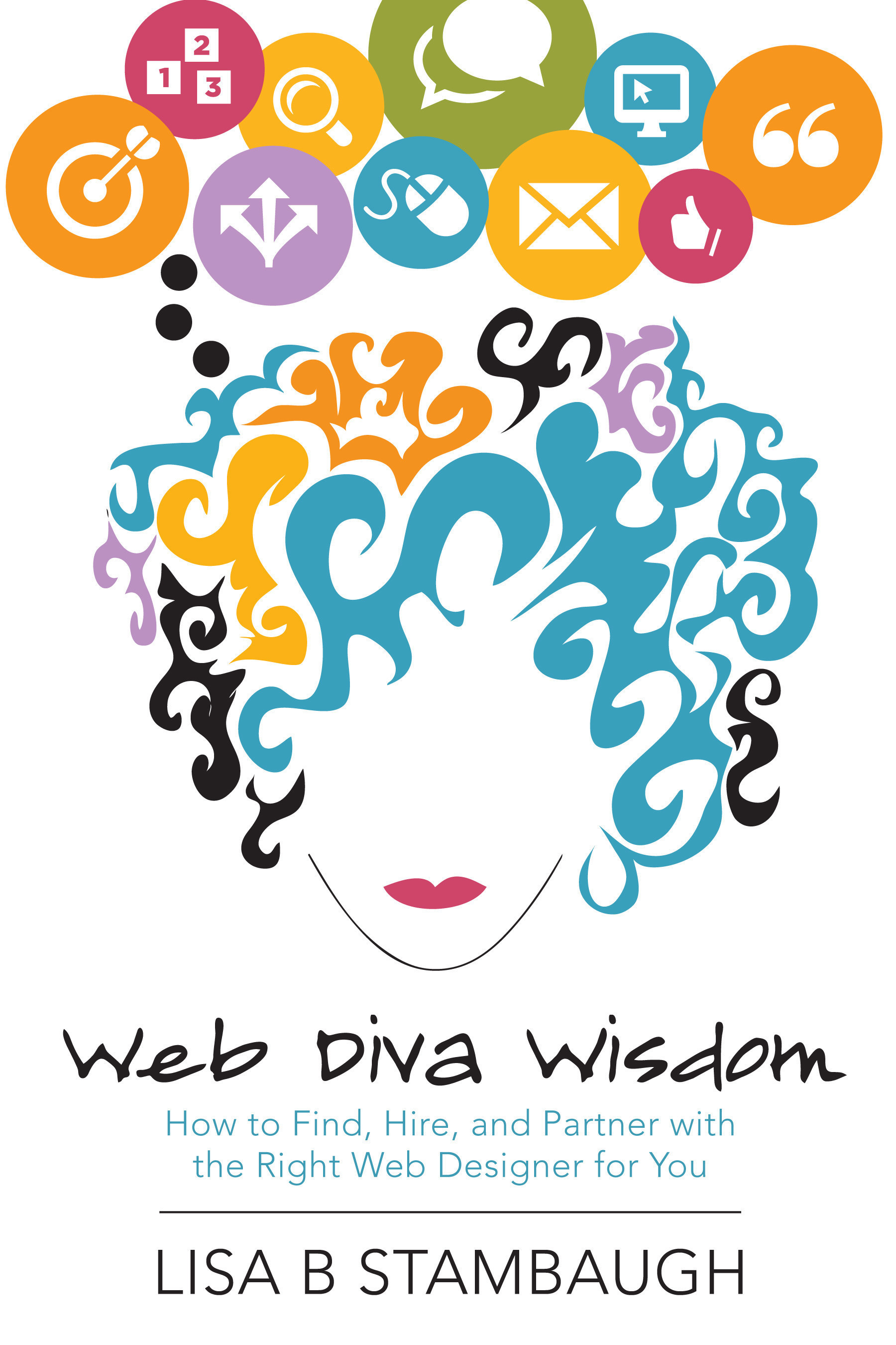 Web Diva Wisdom: How to Find, Hire, and Partner with the Right Web Designer for You, by Lisa Stambaugh, is now available in paperback and Kindle formats on Amazon. (PRNewsFoto/Lisa Stambaugh)