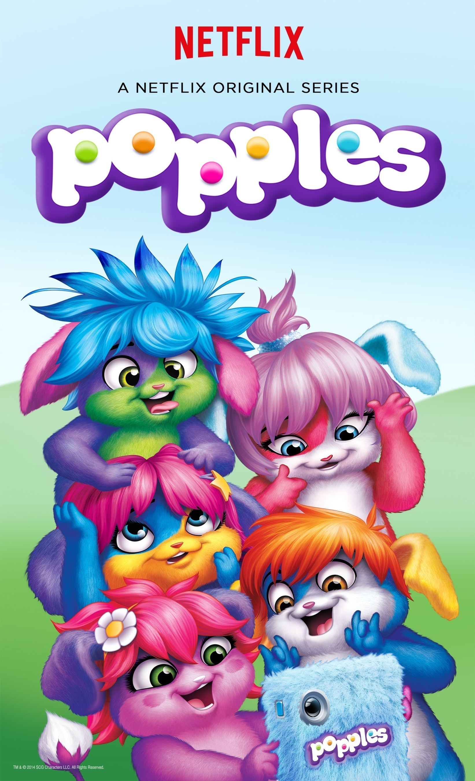 NETFLIX AND SABAN BRANDS ANNOUNCE "POPPLES", A NEW ORIGINAL SERIES
FOR KIDS (PRNewsFoto/Netflix, Inc.)