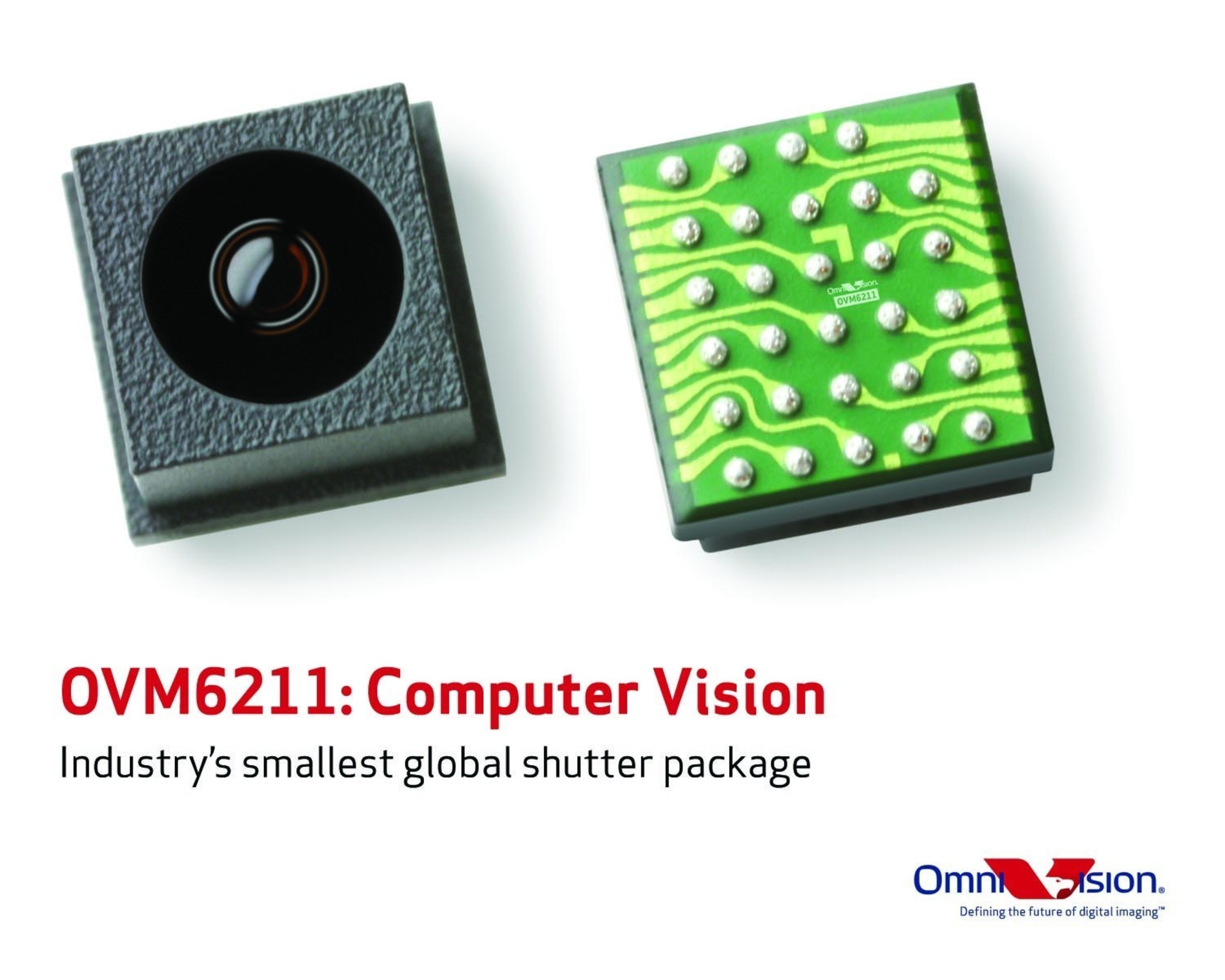 OVM6211 brings computer vision to consumer applications. (PRNewsFoto/OmniVision Technologies Inc.)