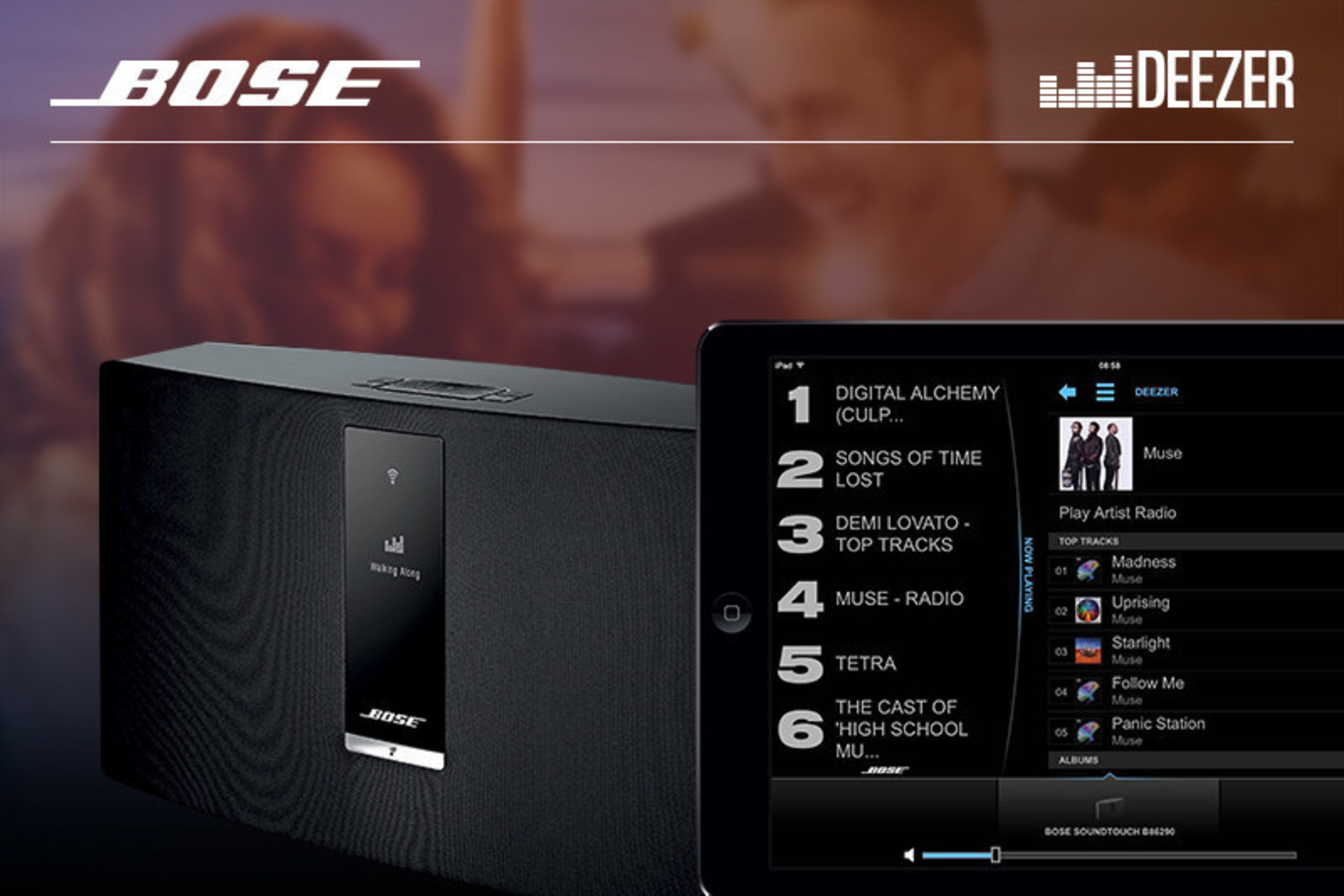 Deezer Brings Deezer Premium Plus to U.S. Music Fans for the First Time Through Bose Products (PRNewsFoto/Deezer)
