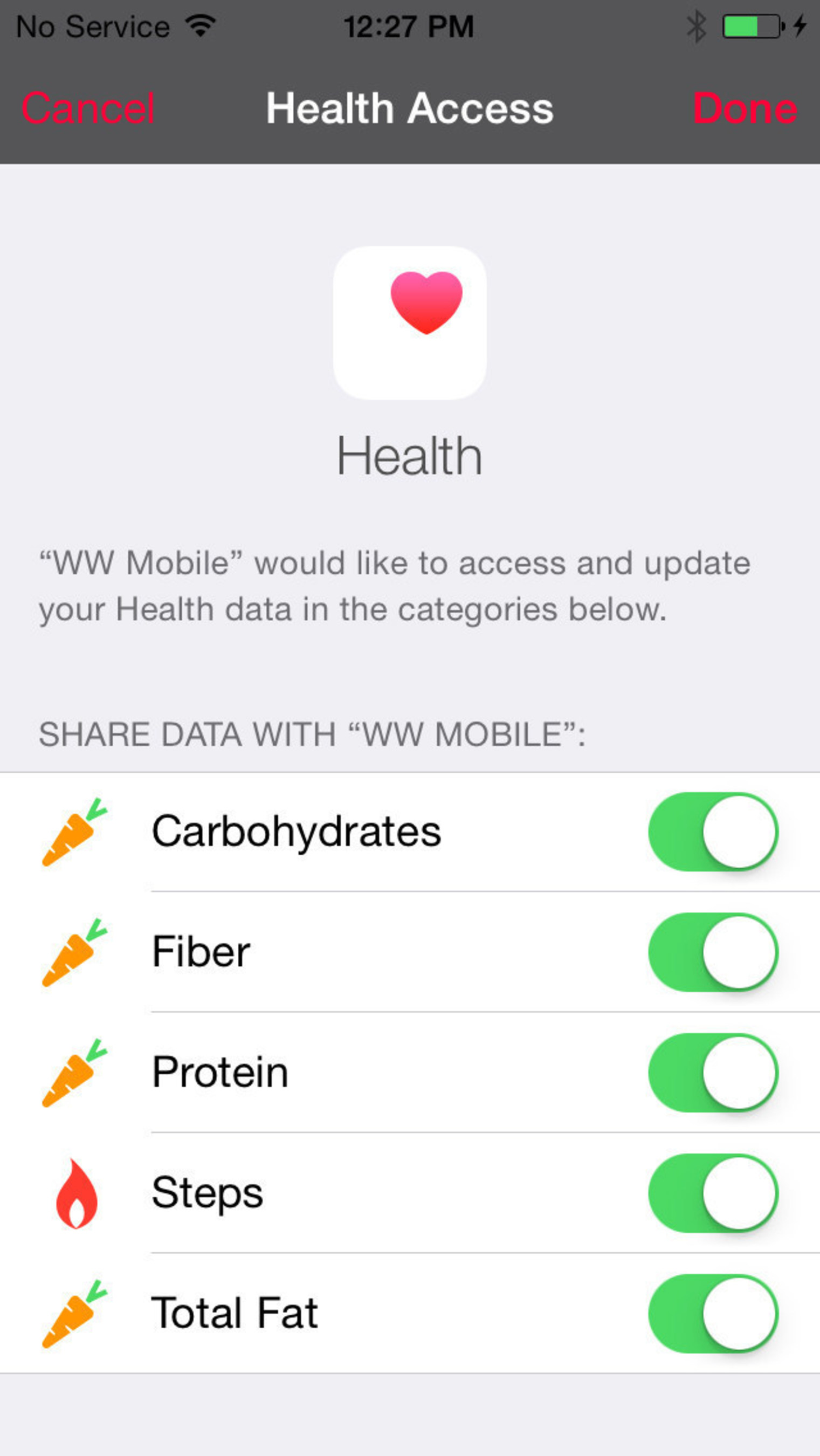 Weight Watchers Leverages iOS 8 And HealthKit With New Features (PRNewsFoto/Weight Watchers International)