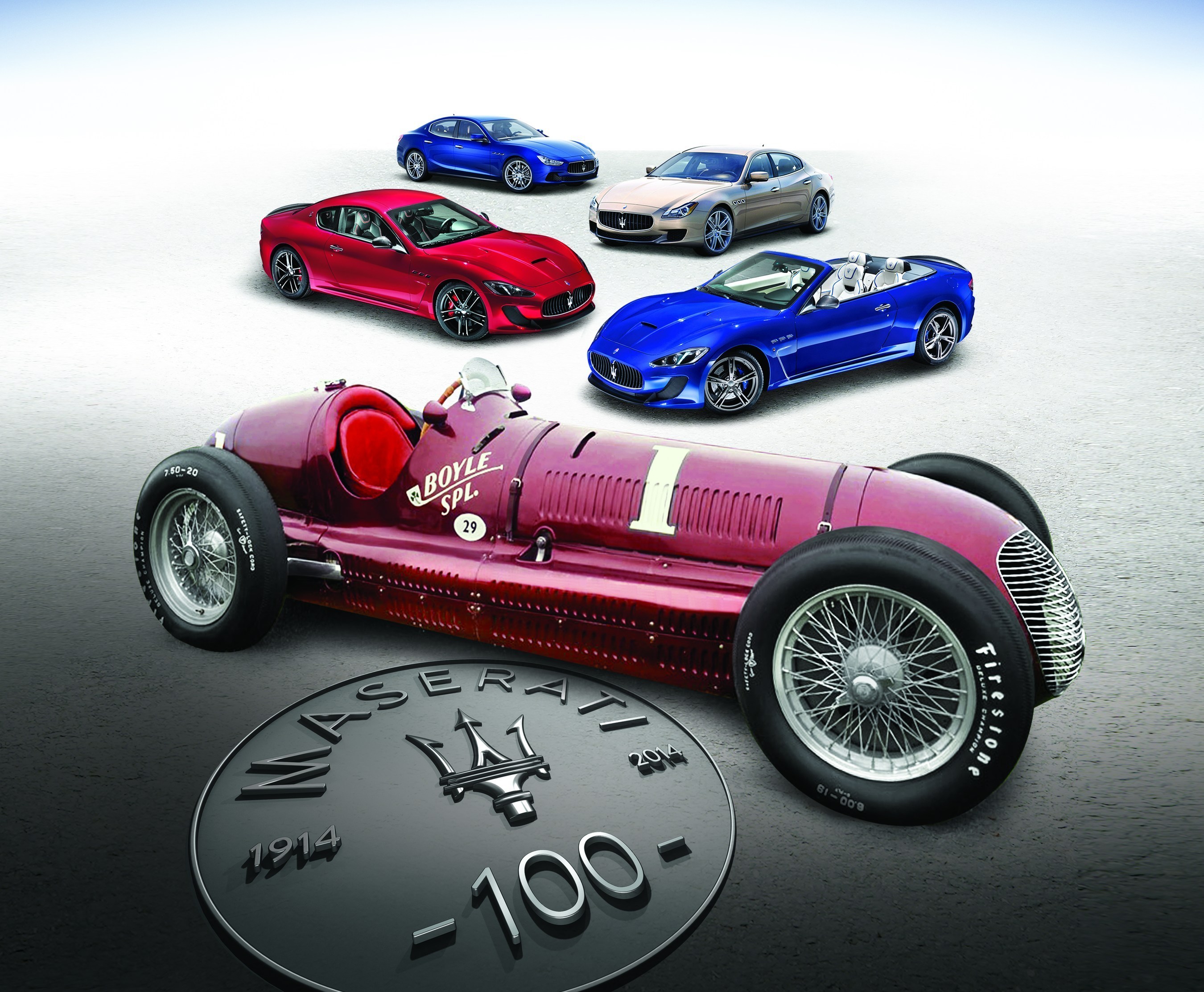 Maserati Announces 'Cento anni di Maserati'