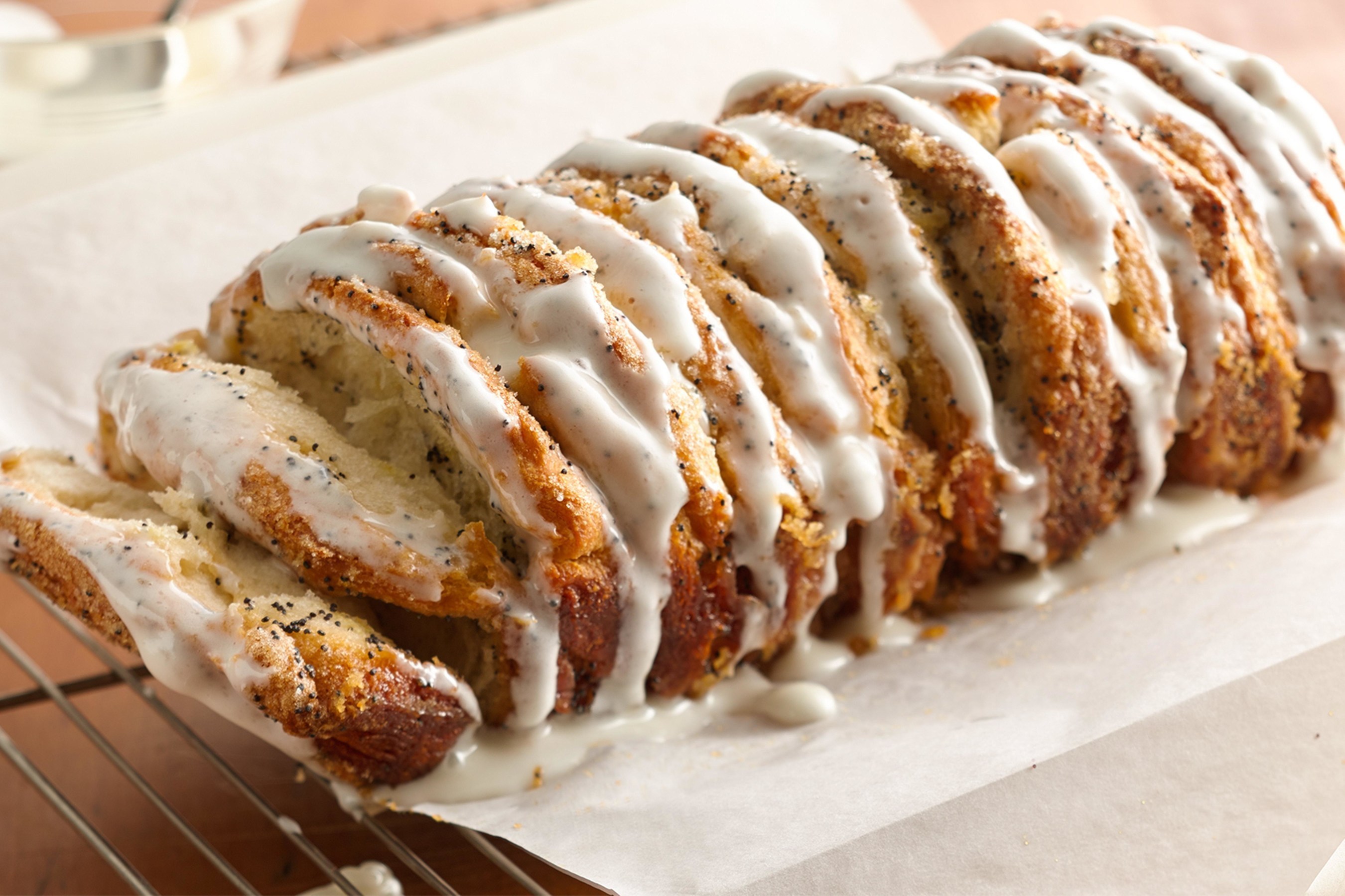 Lemon-Poppy Seed Pull-Apart Bread, an original recipe by Cathy Wiechert of Mound, Minn., will compete for the $1 million grand prize at the 47th Pillsbury Bake-Off(R) Contest in Nashville, Tenn. on November 3, 2014. To view all 100 recipes competing in this year's Contest, go to BakeOff.com.
