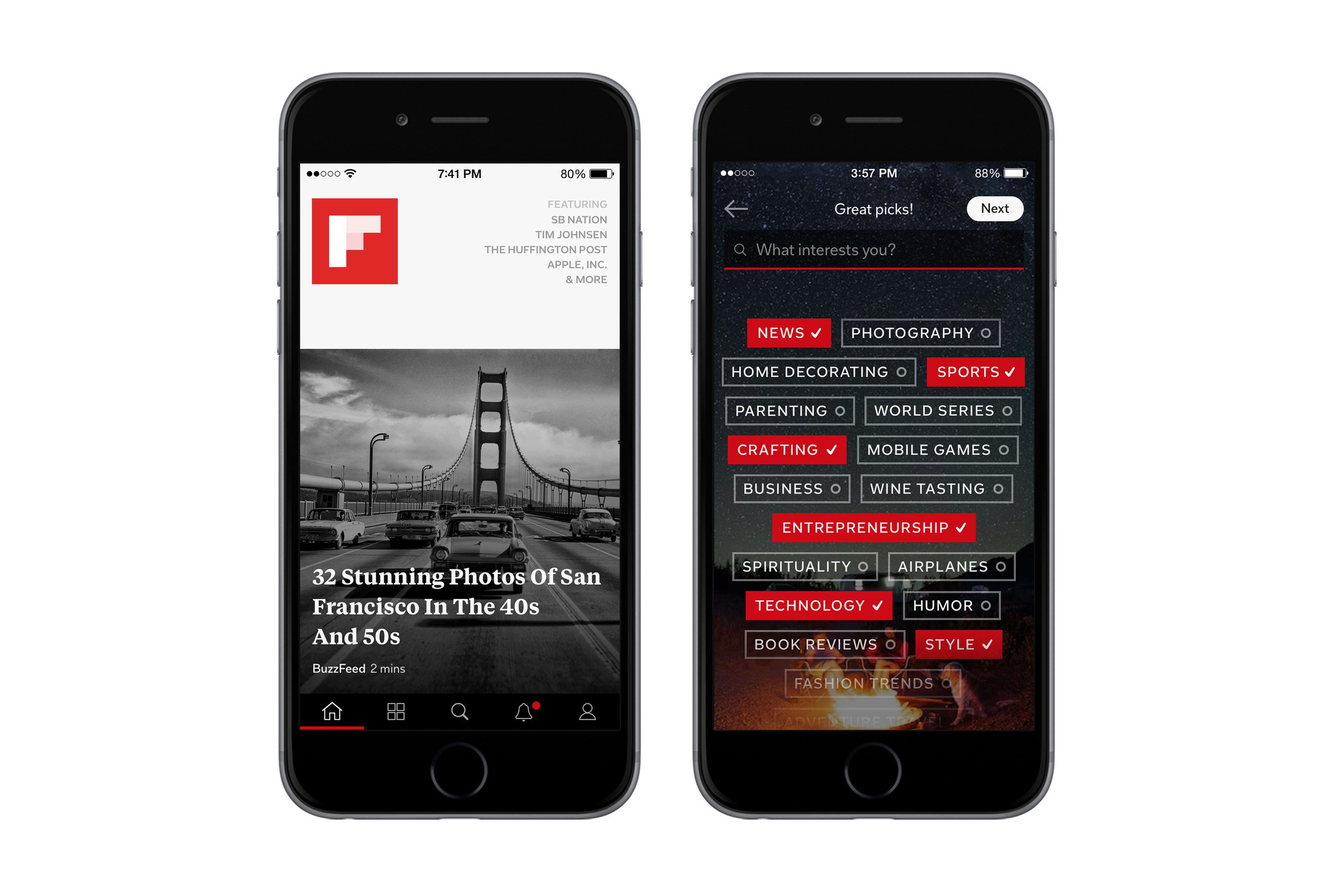 Now with 34,000 topics, Flipboard gives readers an even more personal magazine.